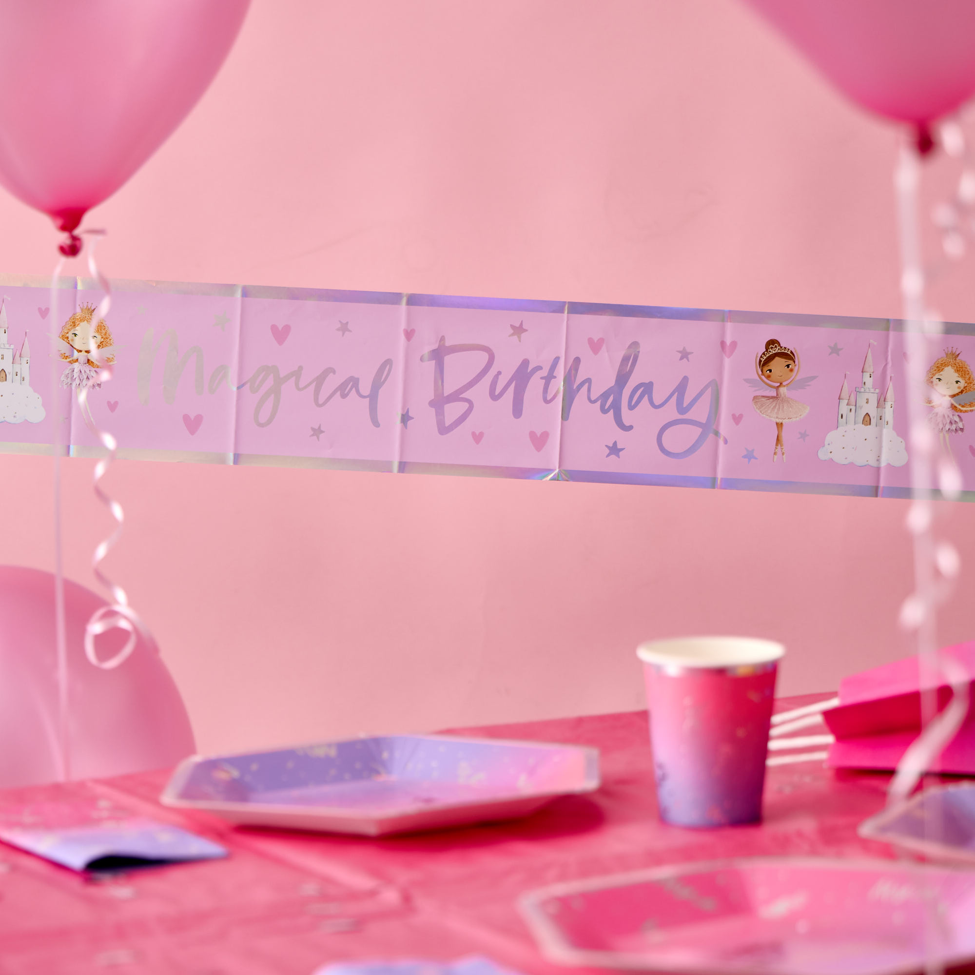 Fairies Magical Birthday Banner
