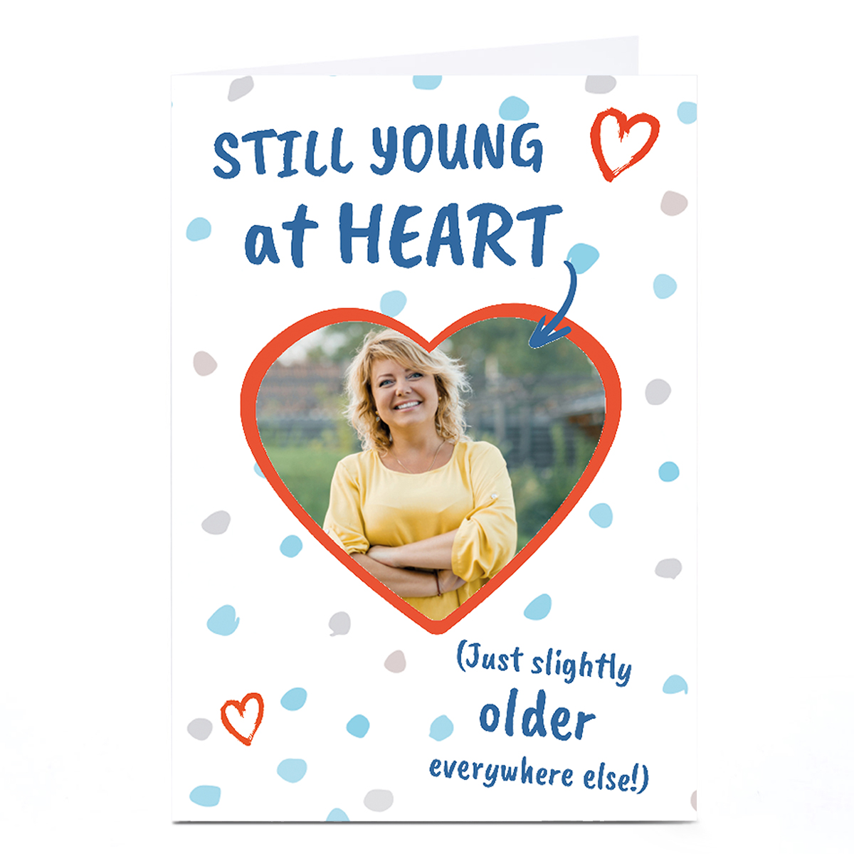 Photo Birthday Card - Still Young at Heart