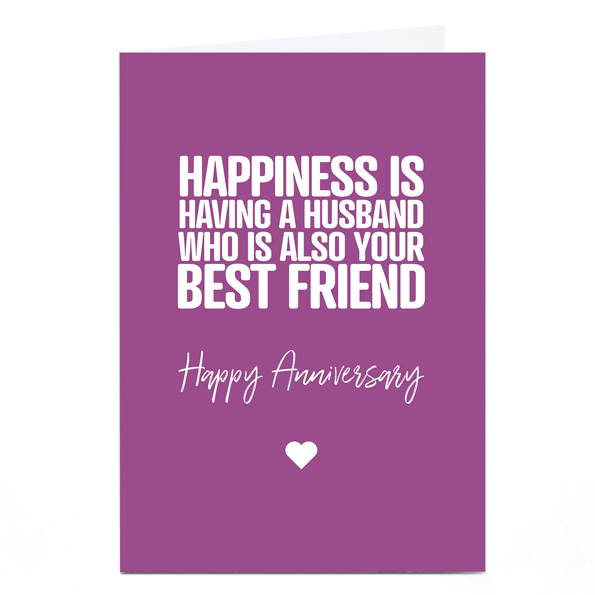 Personalised Punk Anniversary Card - Best Friend