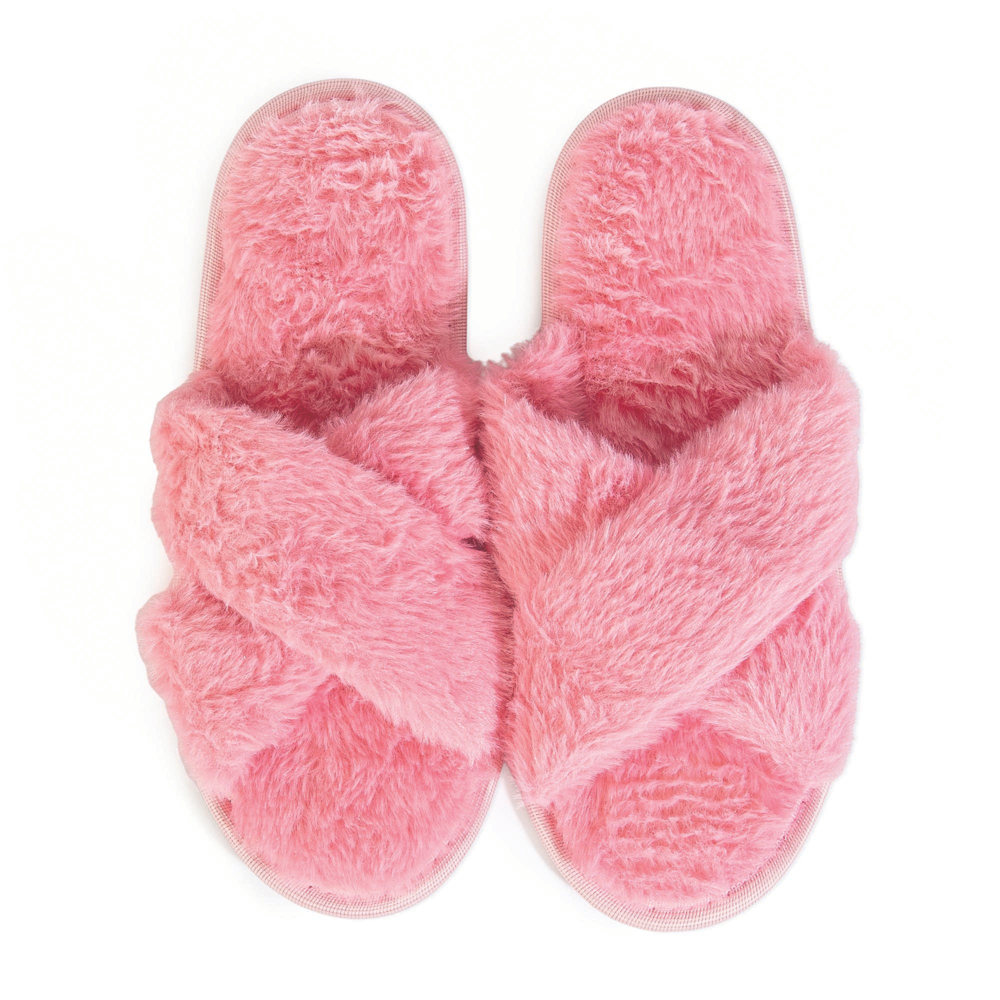 Tatty Teddy Slippers, Stemless Glass & Coaster Gift Set