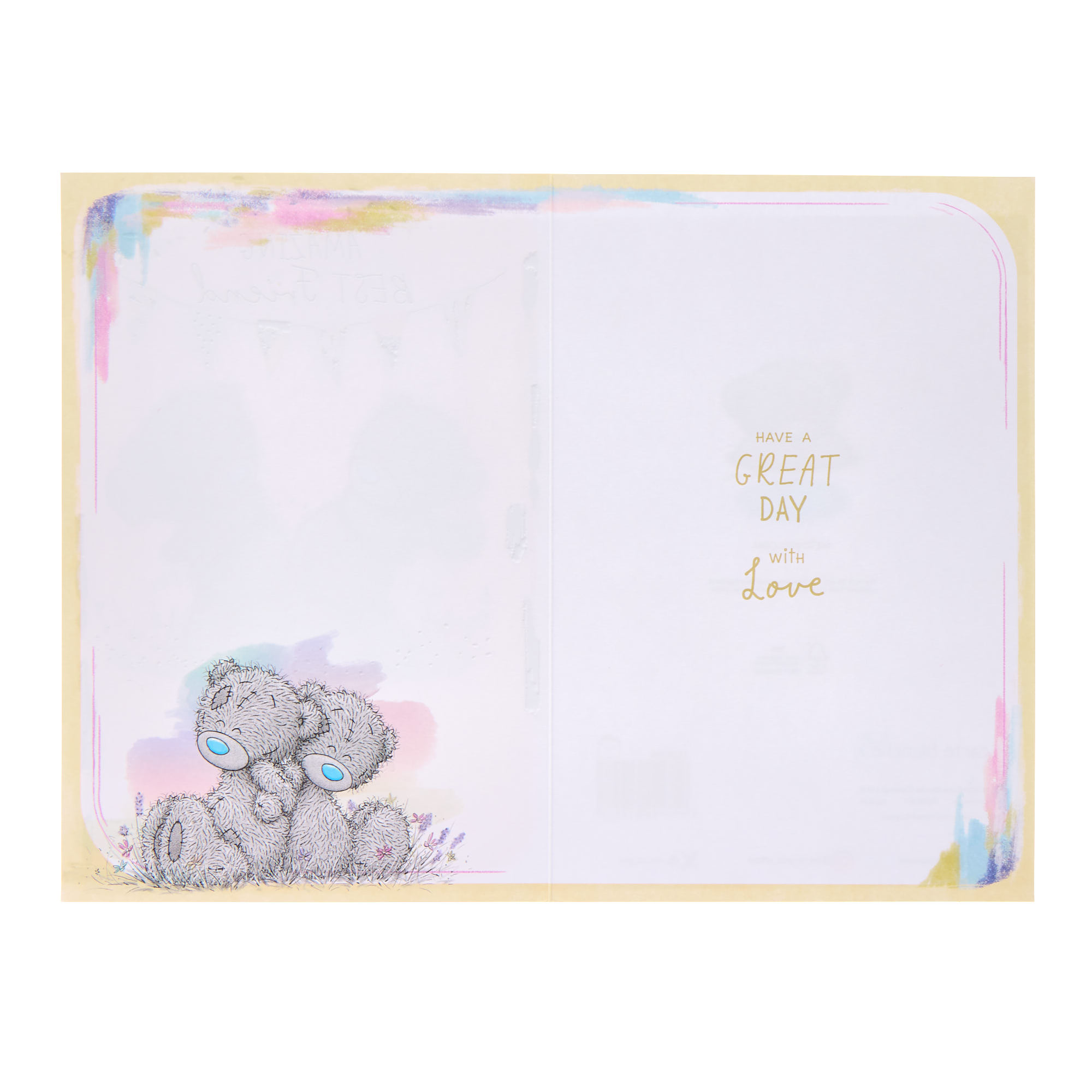 Me To You Tatty Teddy Amazing Friend Birthday Card