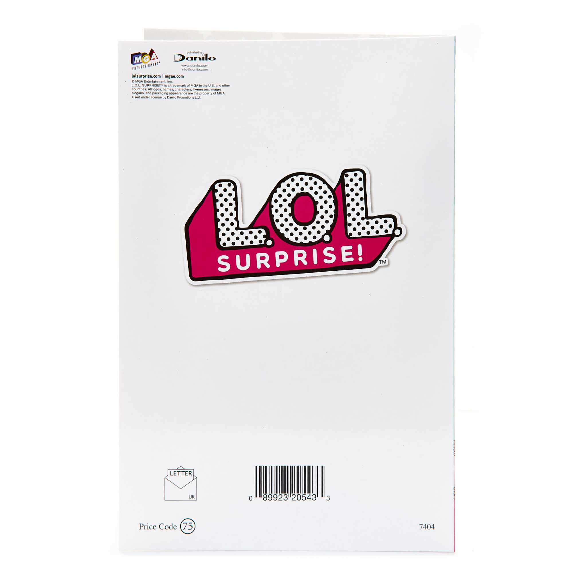 L.O.L. SURPRISE! Birthday Card - Unicorn