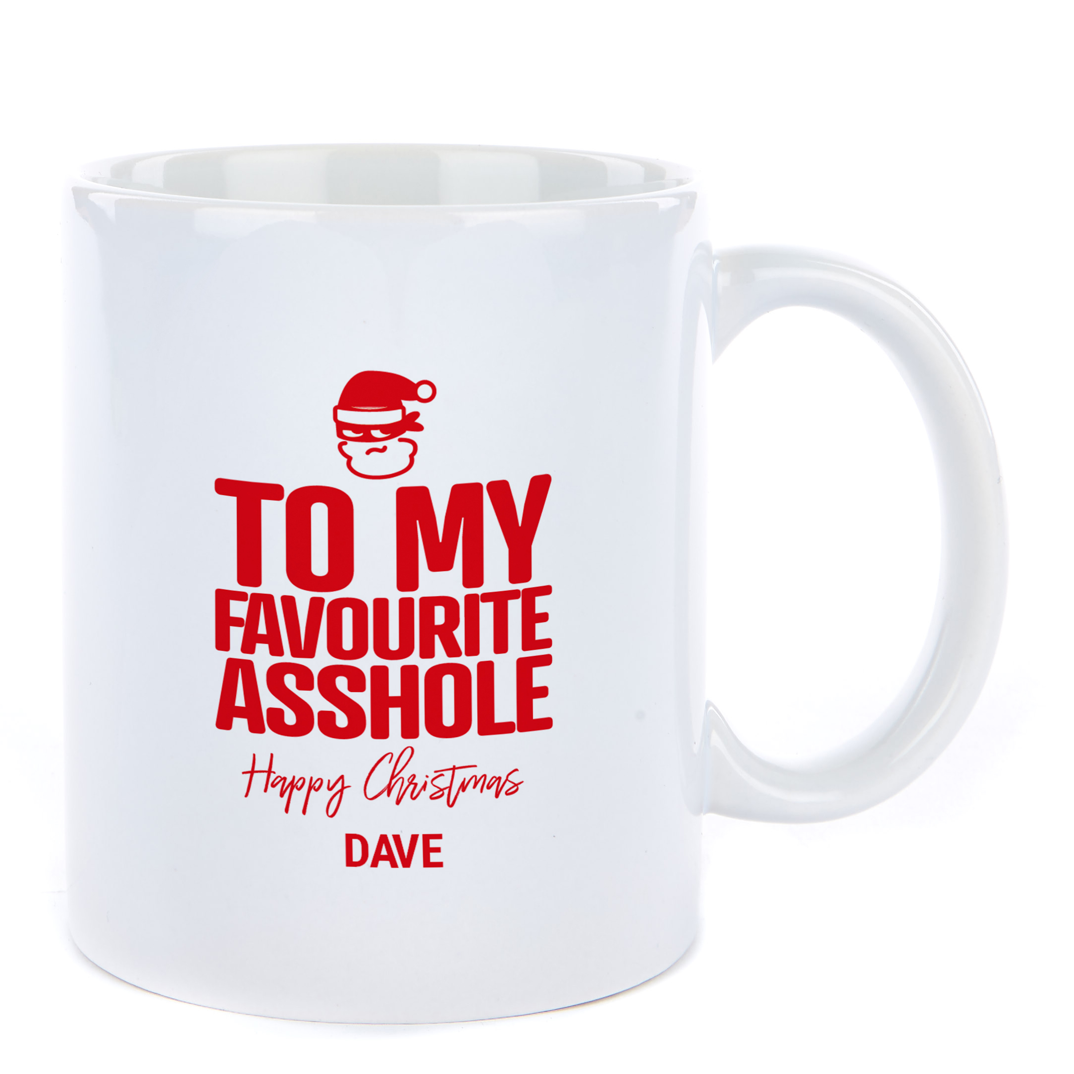 Personalised Punk Christmas Mug - To my Favourite