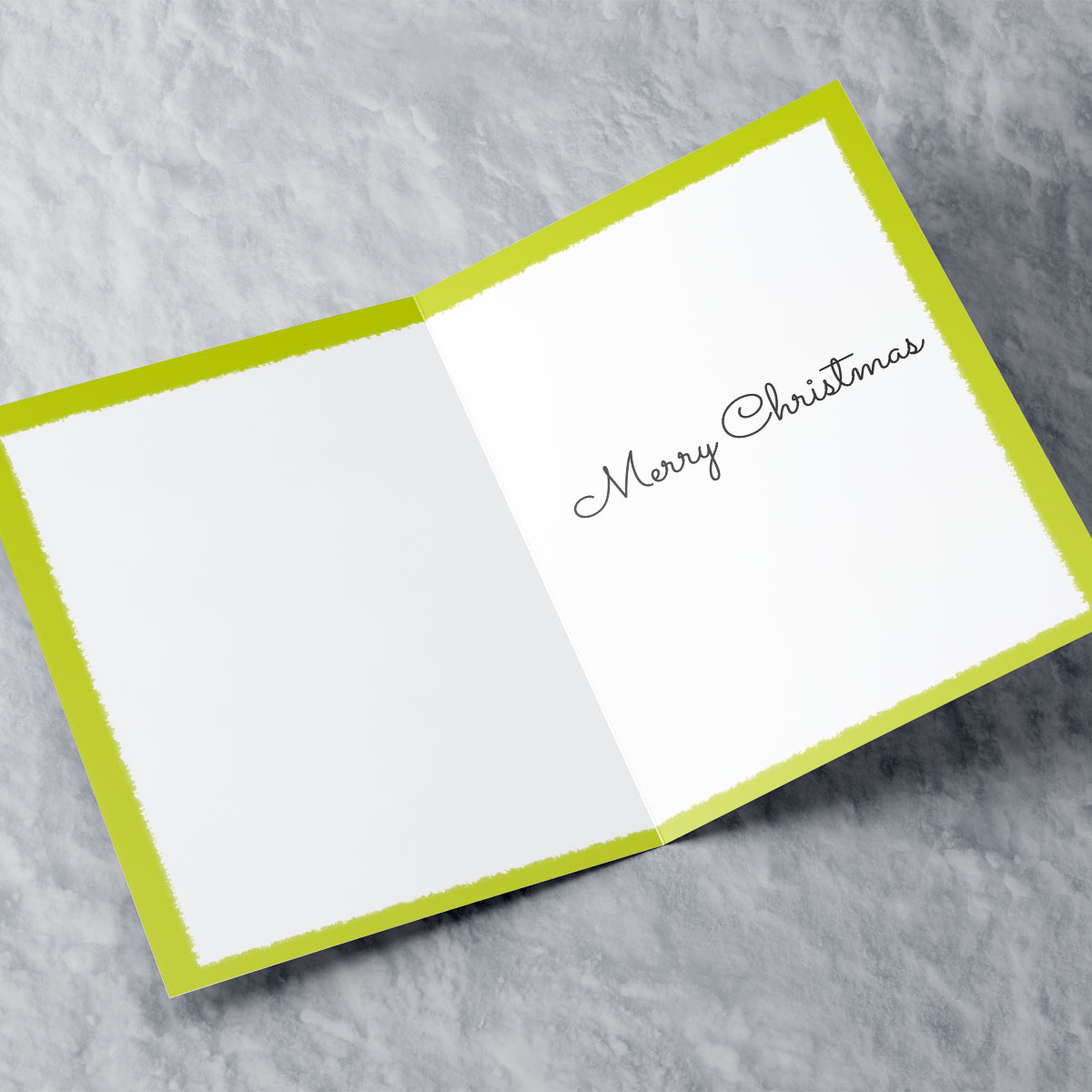 Personalised Christmas Card - Christmas Penguin