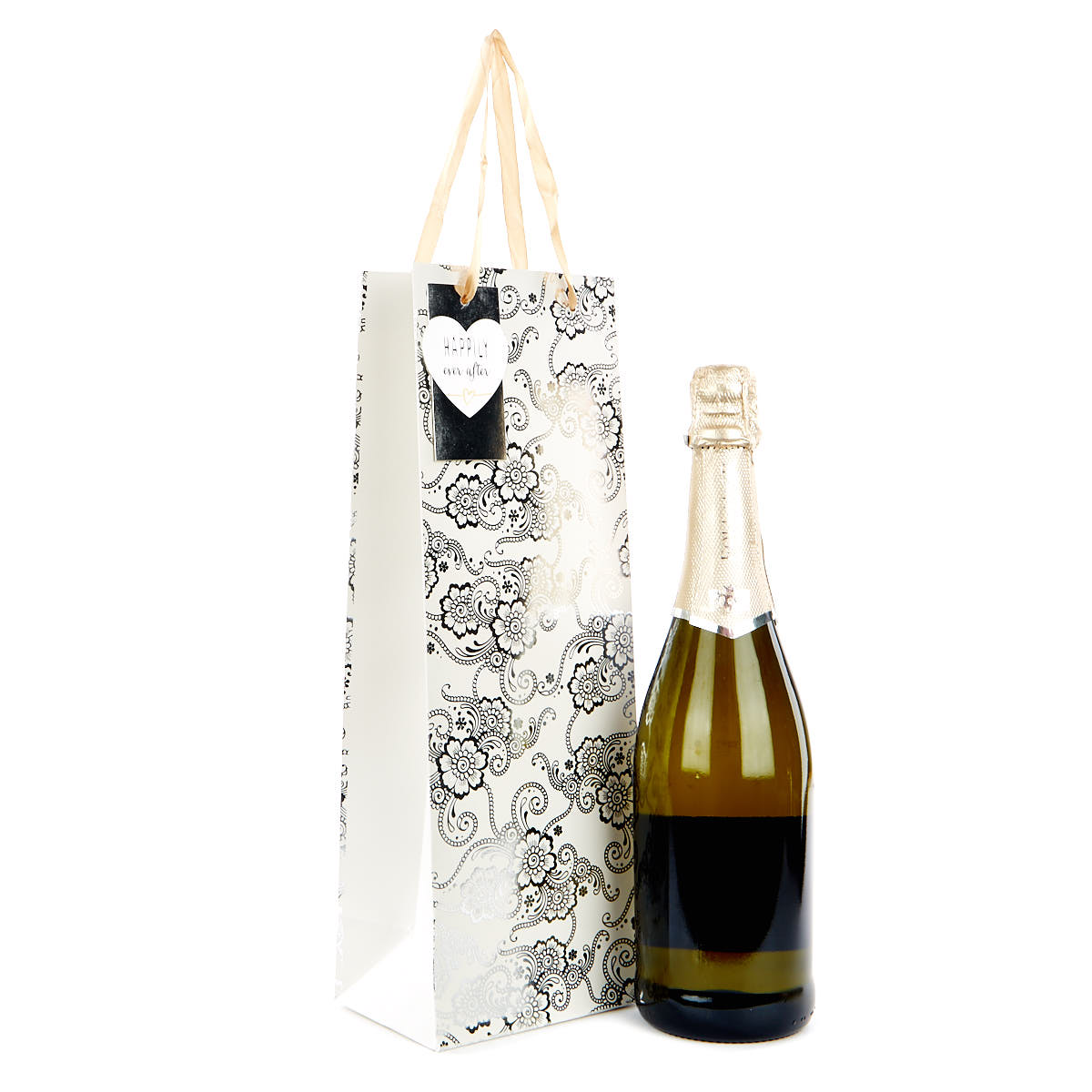 Happily Ever After Wedding Bottle Bag