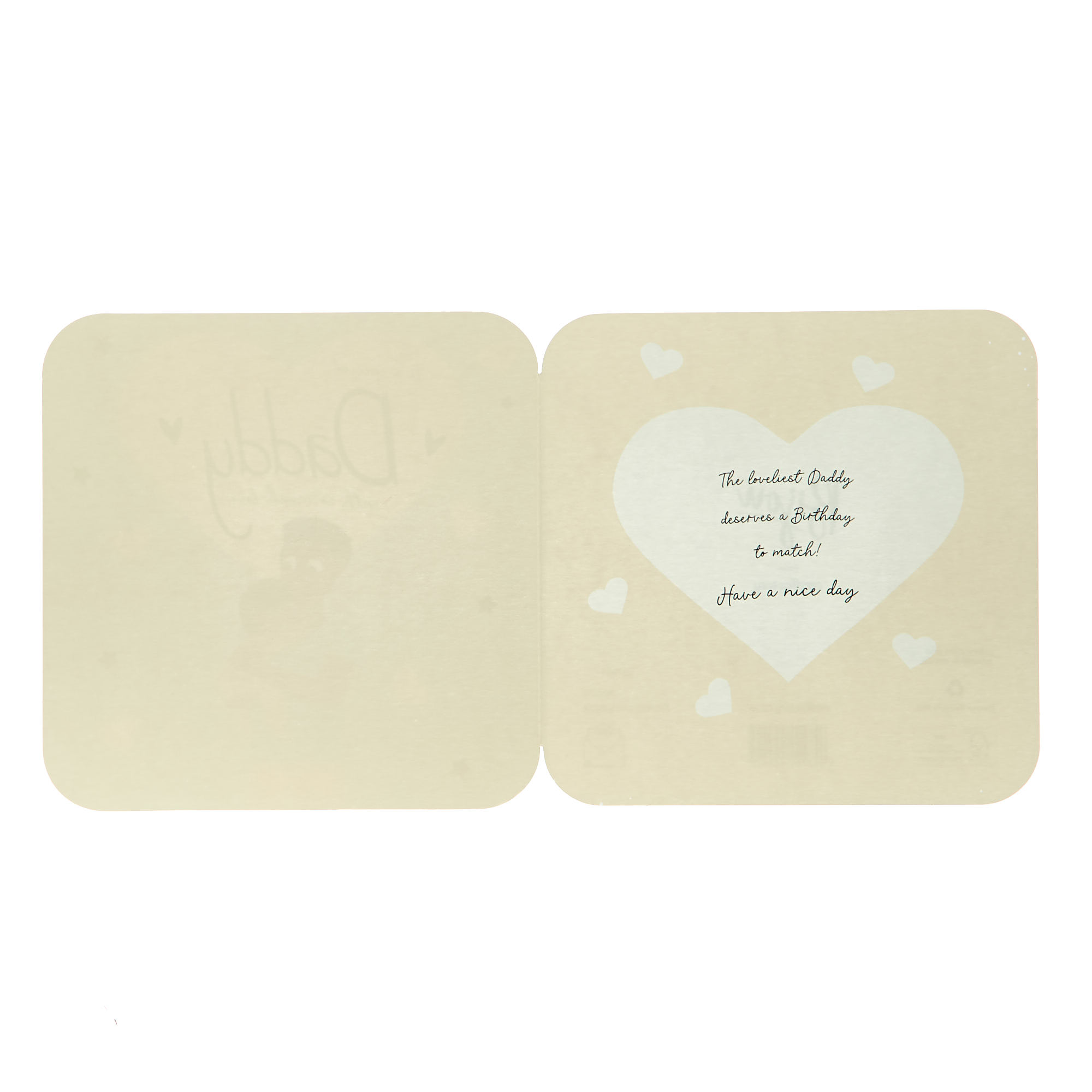 Daddy So Much Love Hug Birthday Card