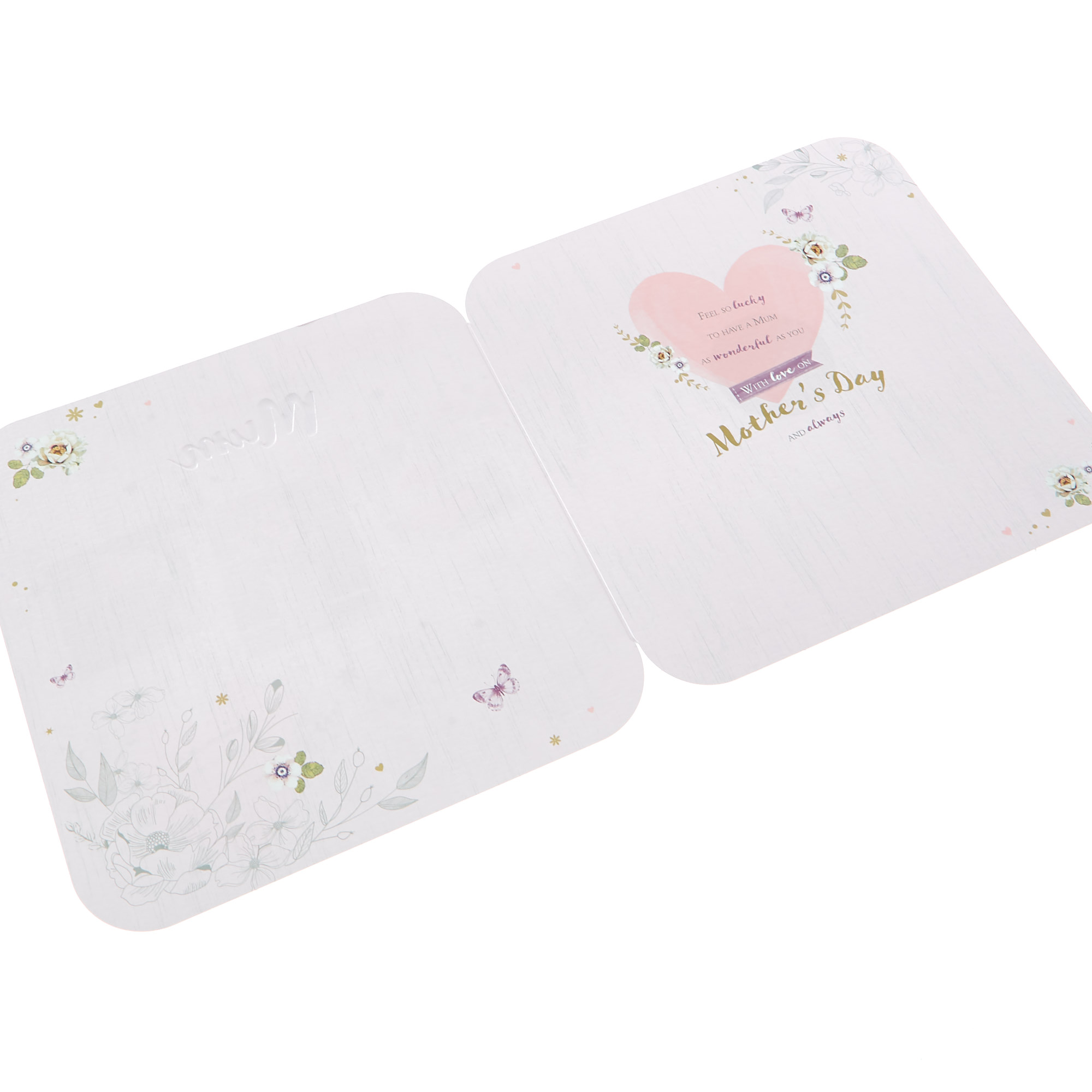 Platinum Collection Mother's Day Card - Mum Special Wishes