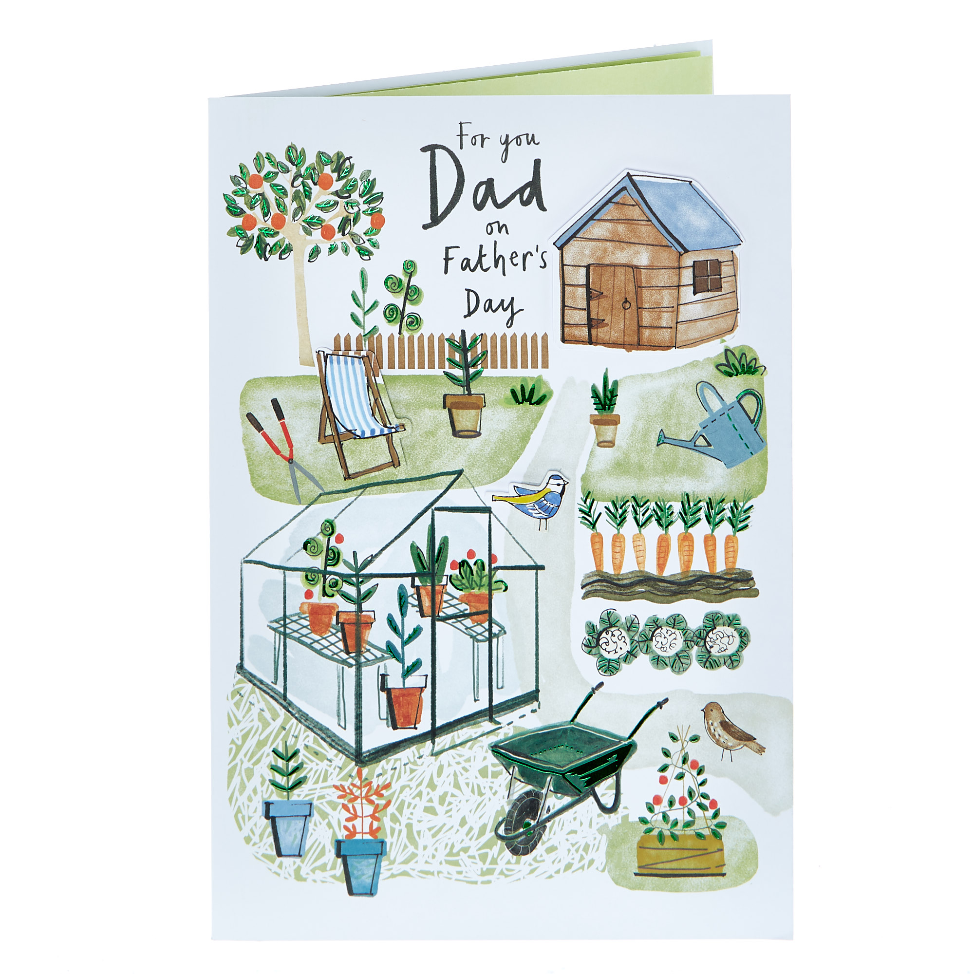 Father's Day Card - For You Dad, Garden
