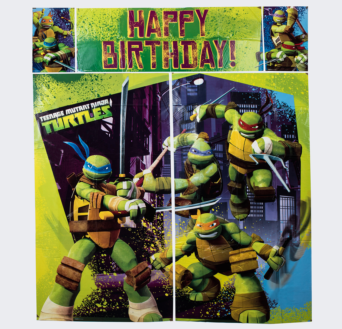 Teenage Mutant Ninja Turtles Wall Scene Setter