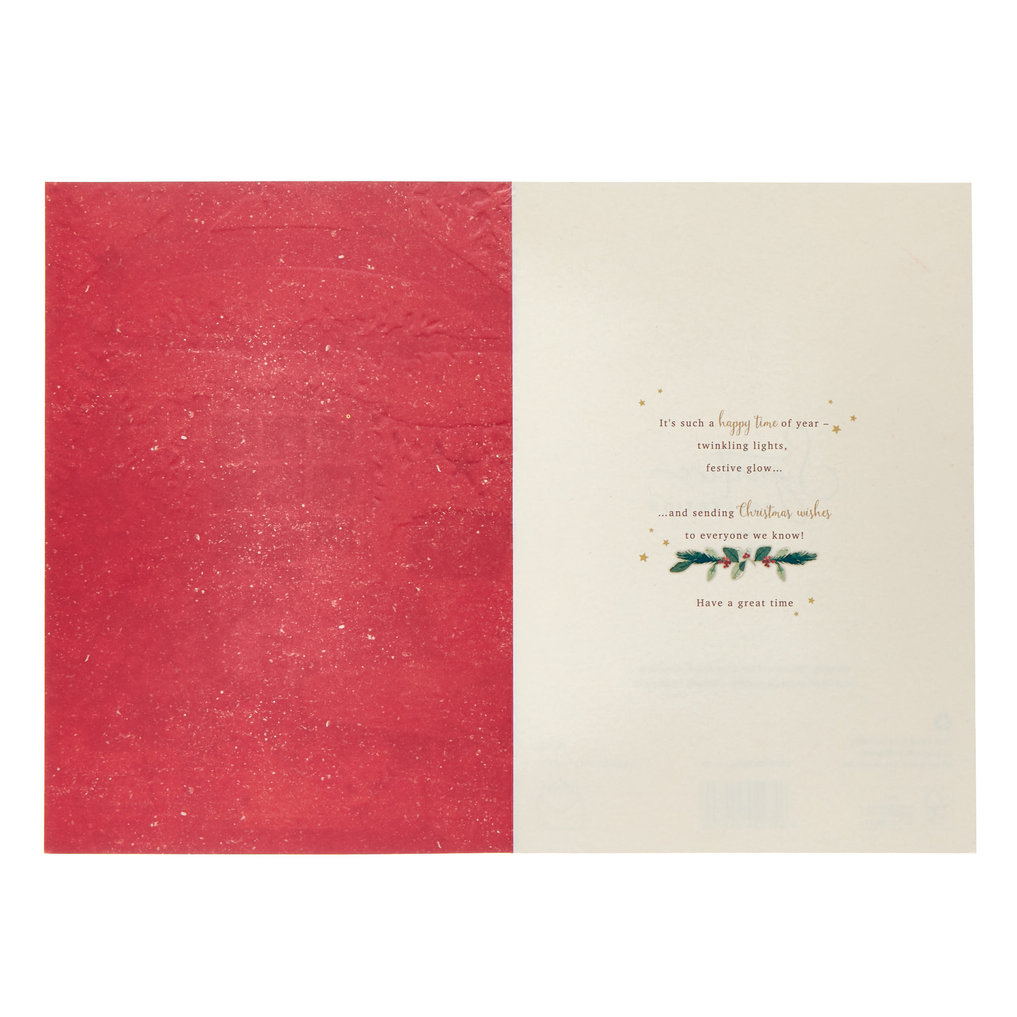 To All Of You Festive Lounge Christmas Card