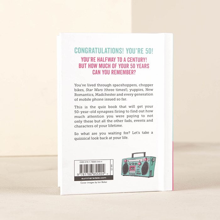 You Know You're 50 When Book