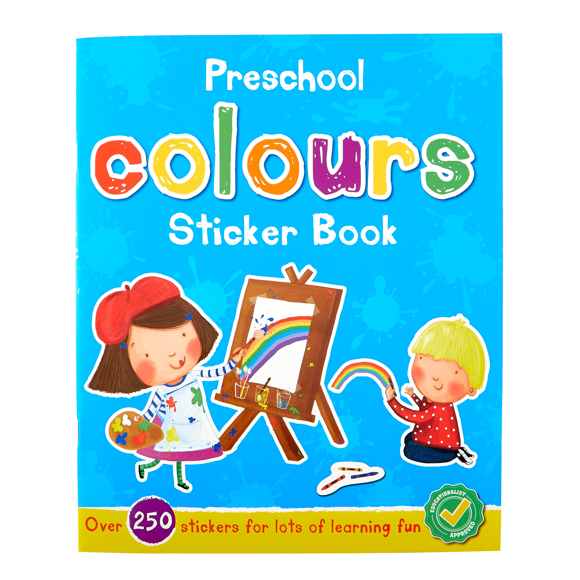 Preschool Shapes & Colours Sticker Books - Set Of 2