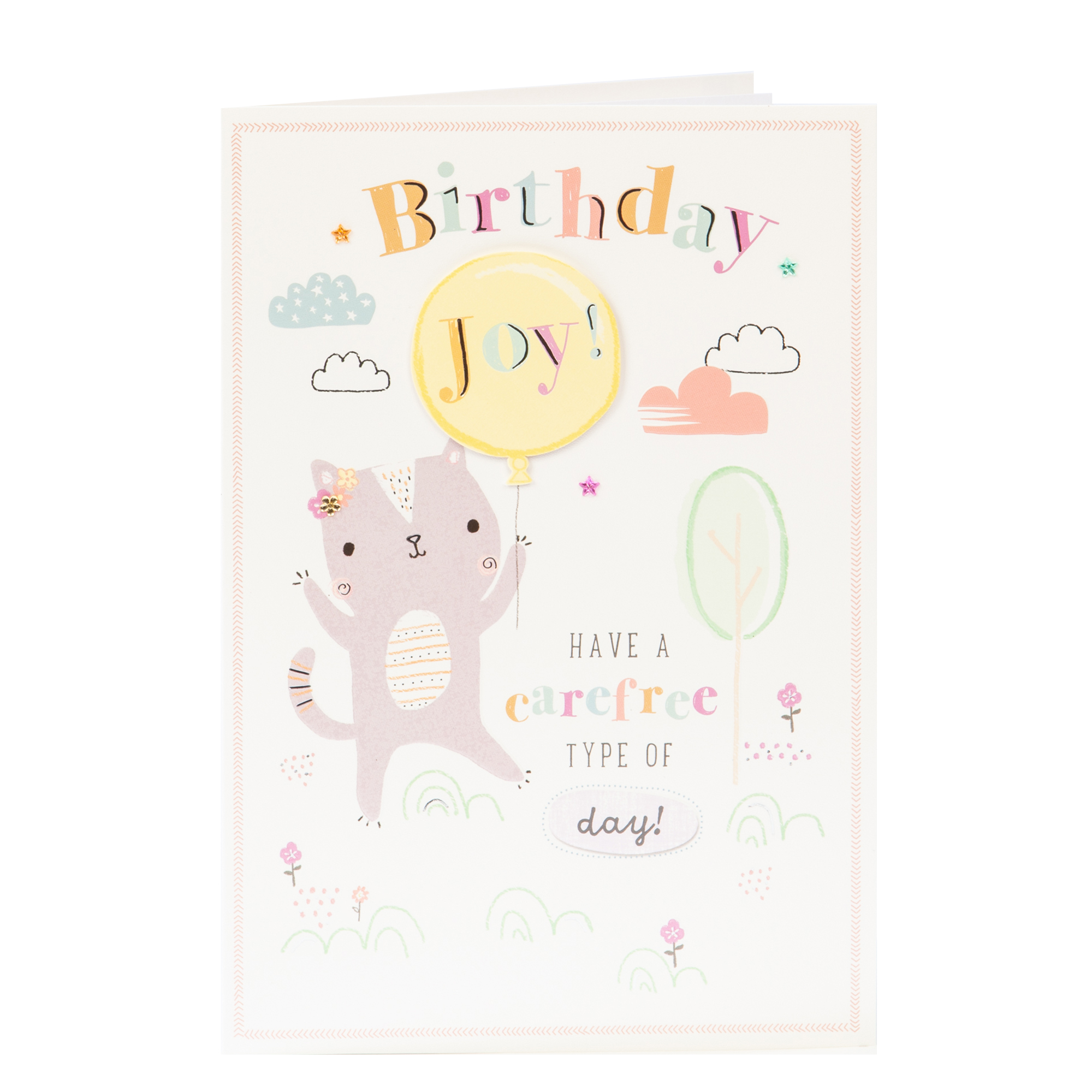 Birthday Card - Have A Carefree Type Of Day
