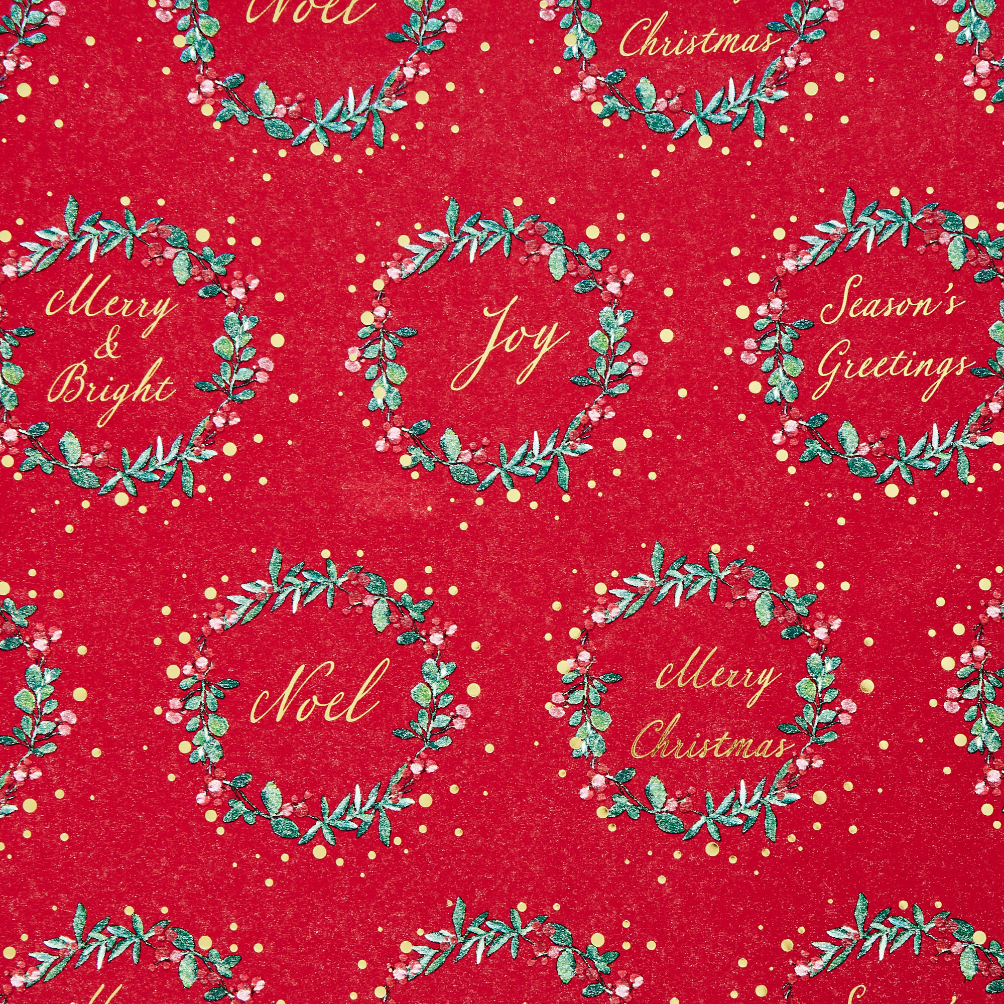 Christmas Trees & Wreaths Gift Wrap Pack