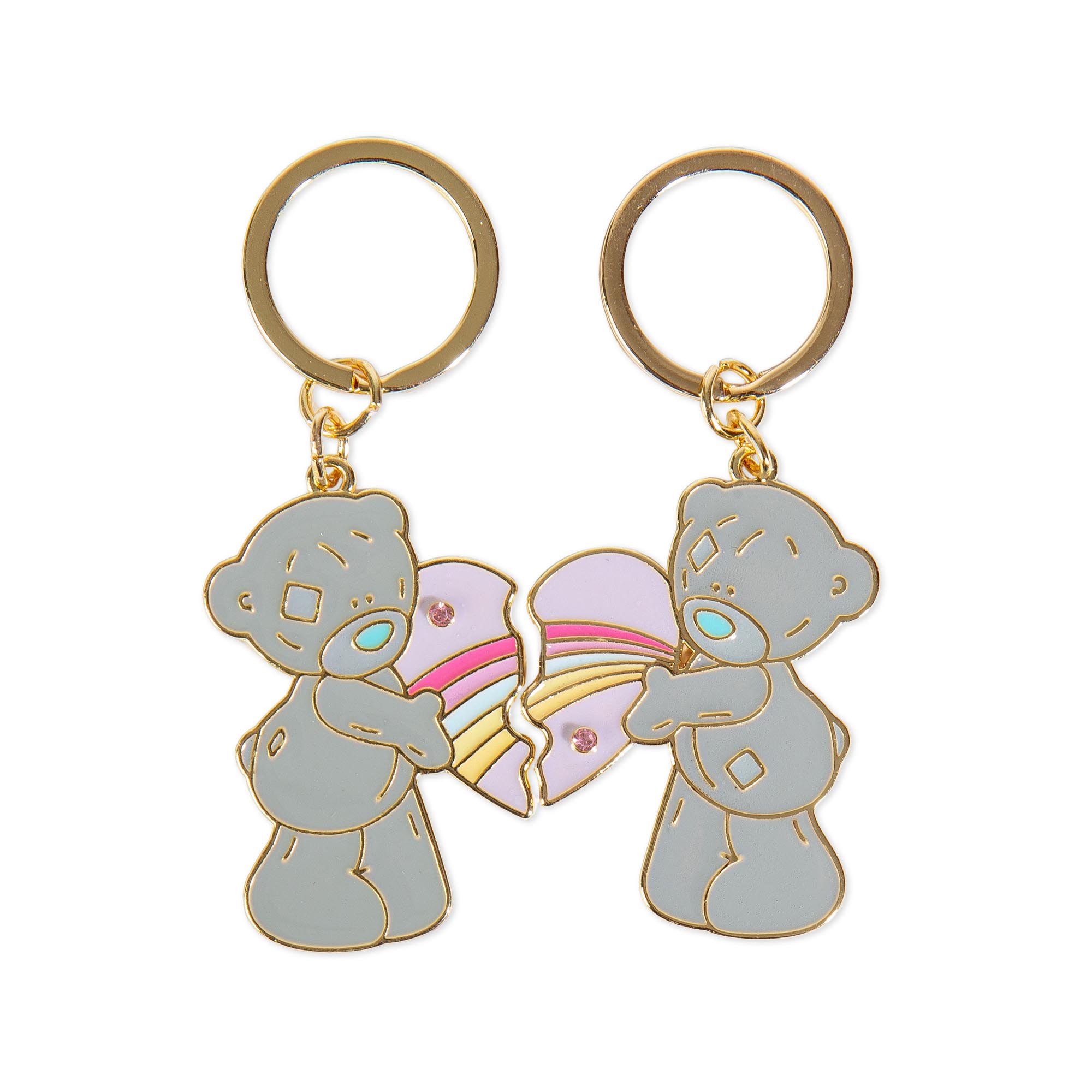 Tatty Teddy Two-Part Love Heart Keyrings
