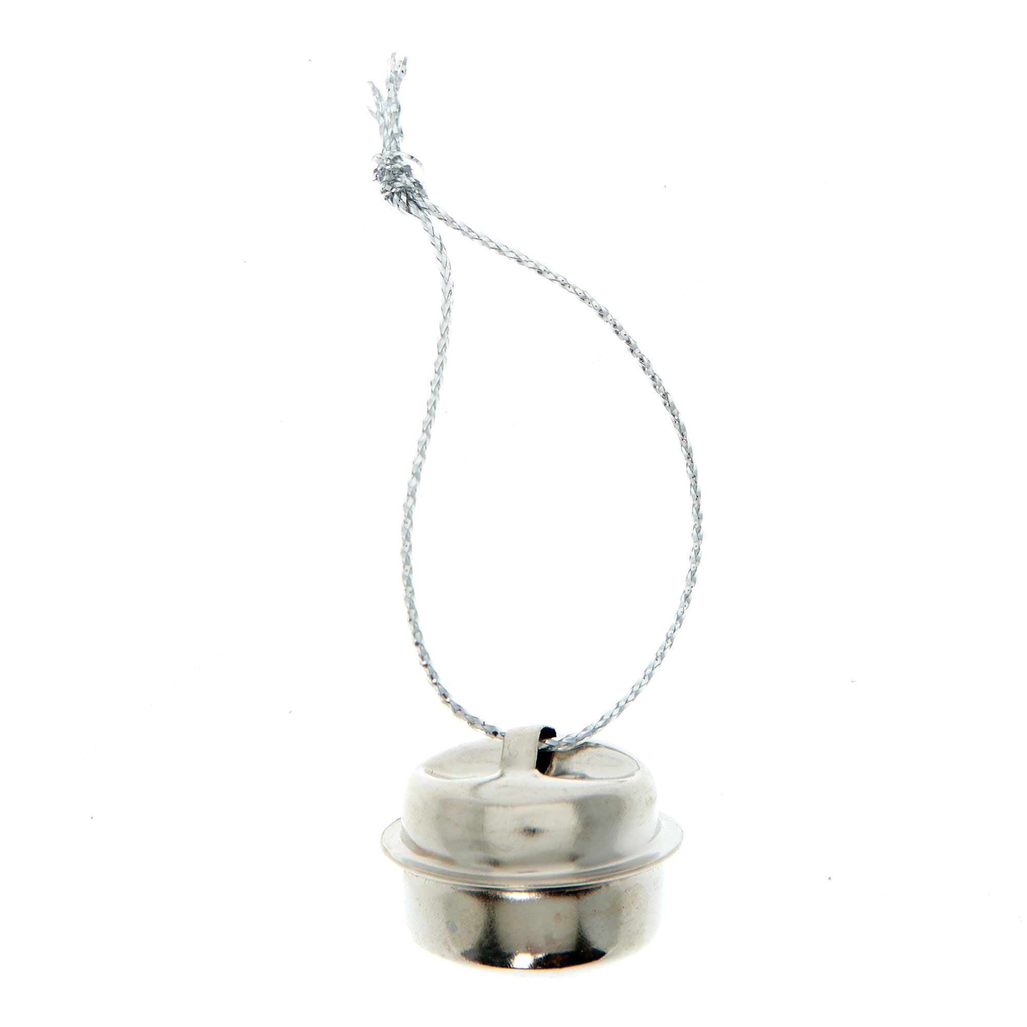 Silver Bell Present Toppers - Pack of 6