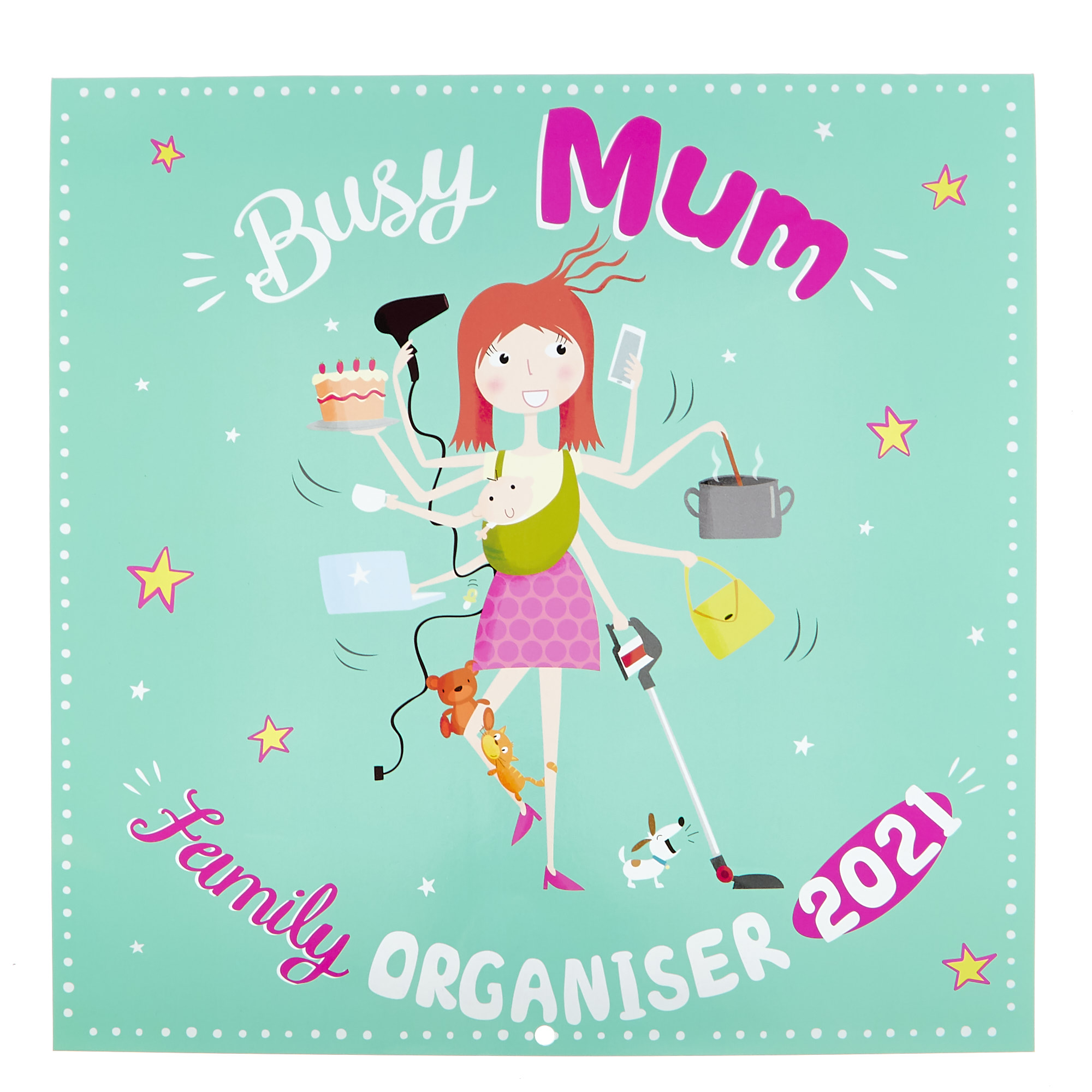 Busy Mum 2021 Family Organiser 