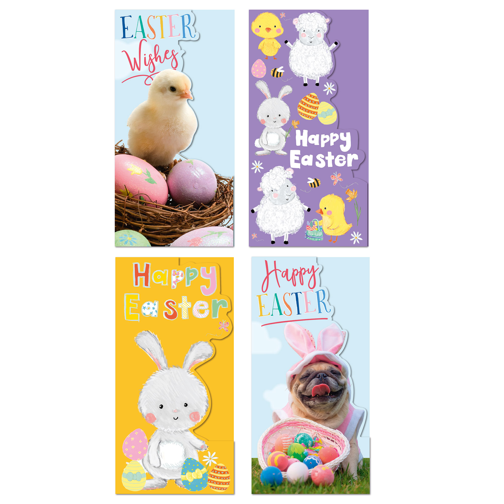 Happy Easter Money Wallets - Pack Of 4