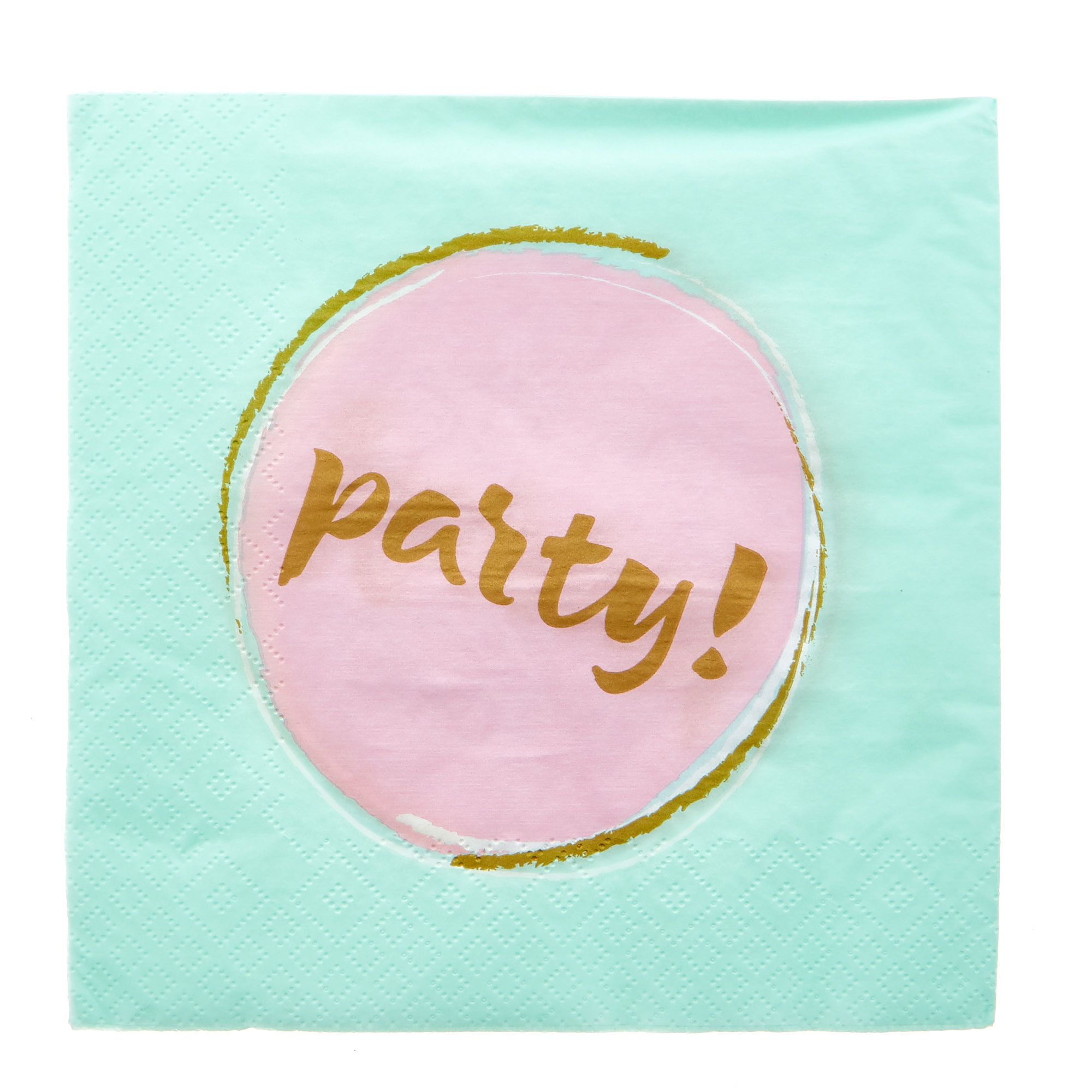 Pastel Party Tableware & Decorations Bundle - 16 Guests