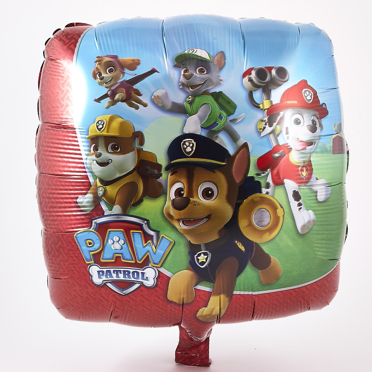 Paw Patrol Square Foil Helium Balloon