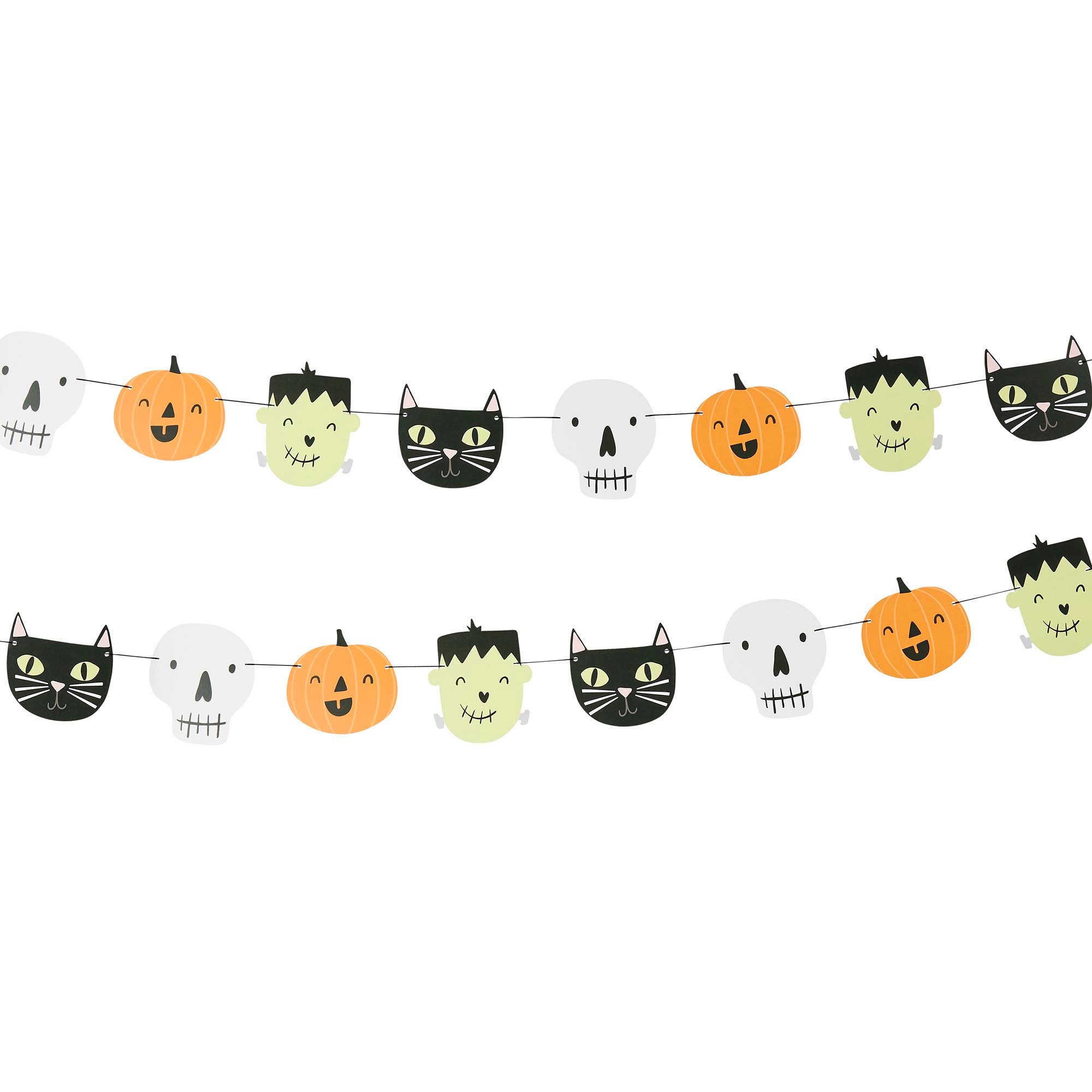 Spooky Friends Card Garland 2m