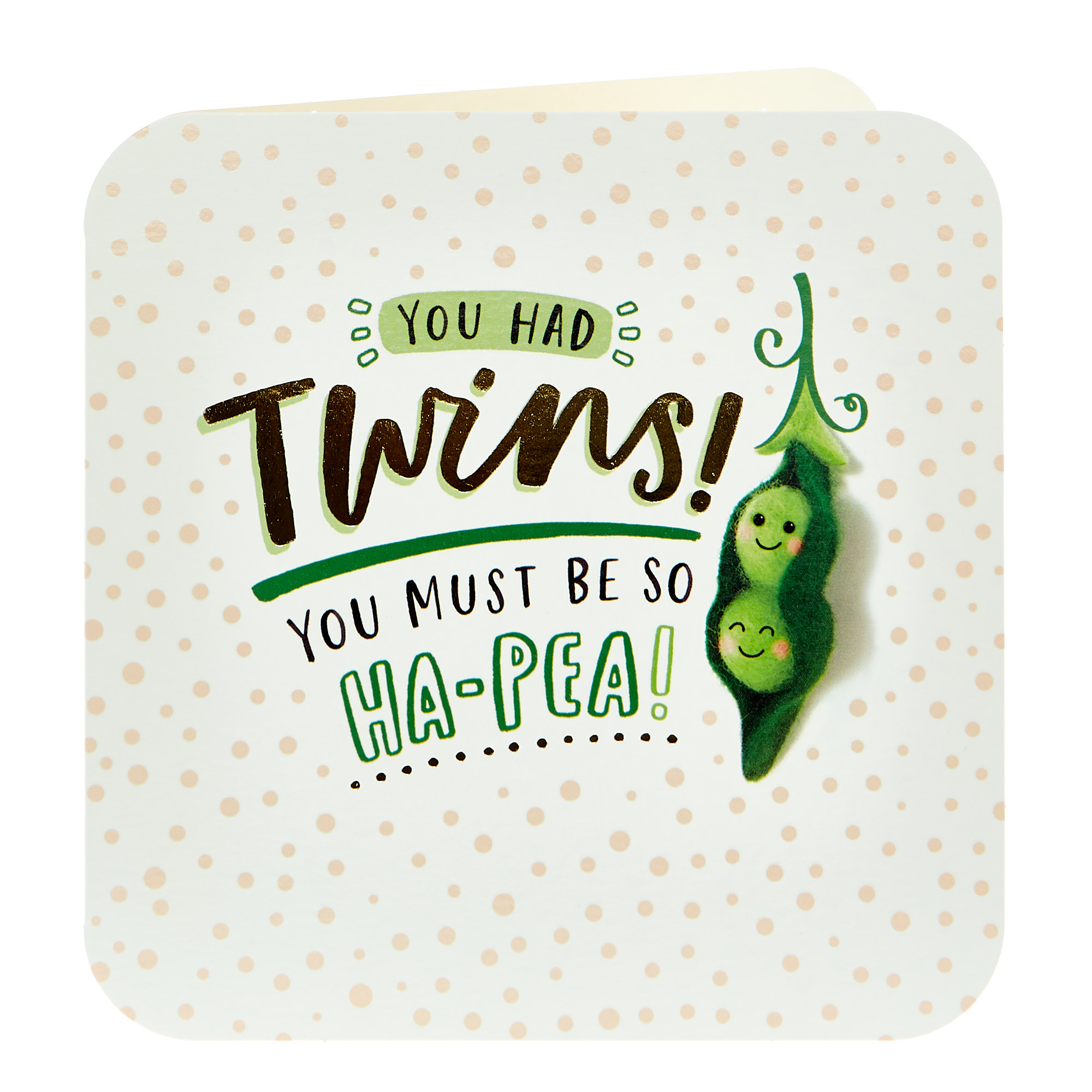 New Baby Card - You Had Twins!