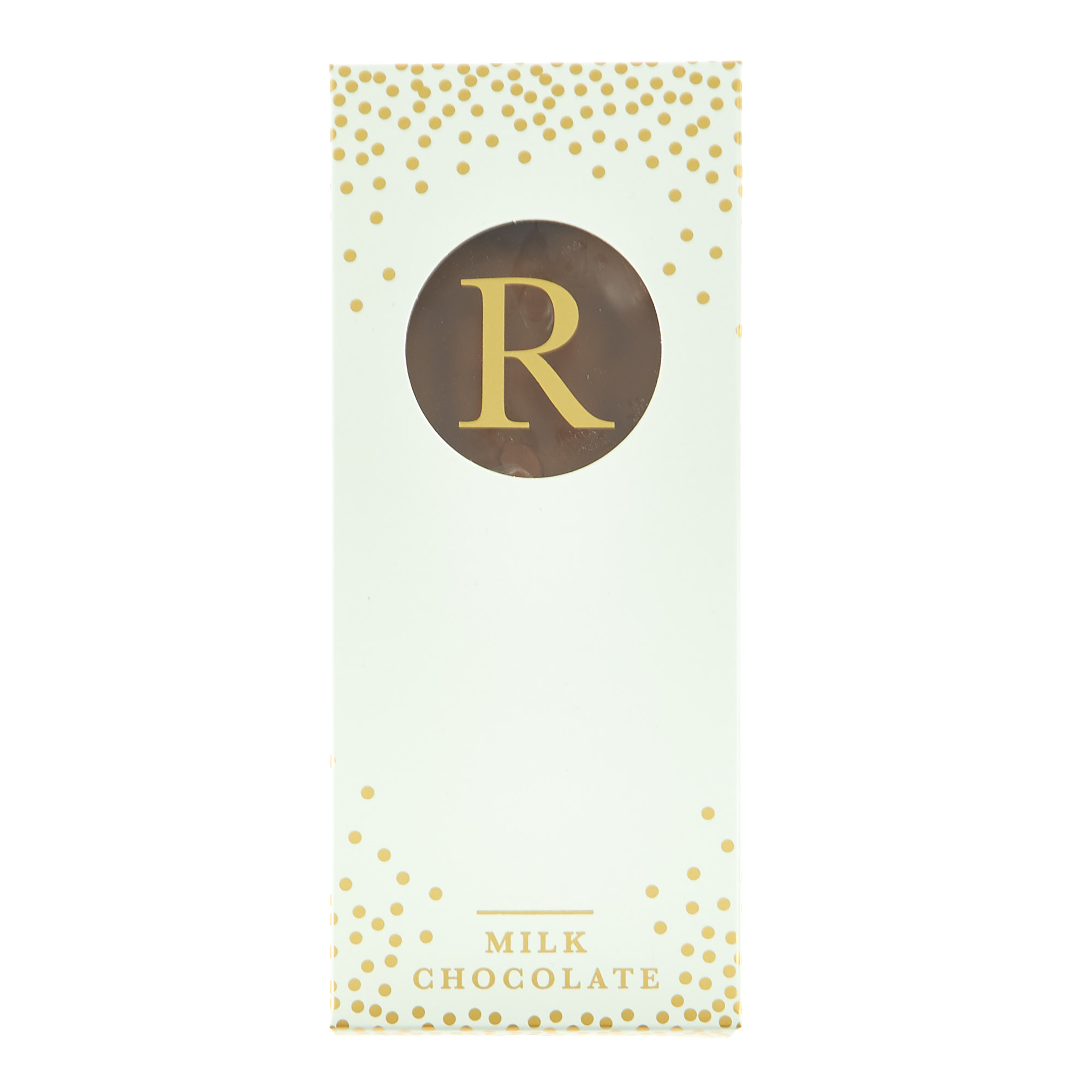 Letter R Milk Chocolate Slab