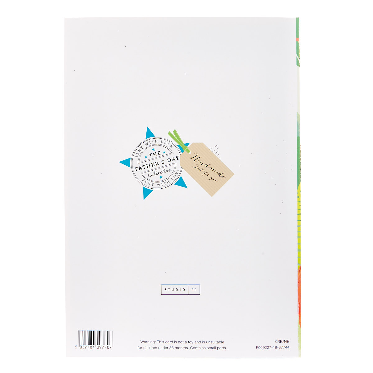 Father's Day Card - Daddy, Orangutans (Stickers Included)