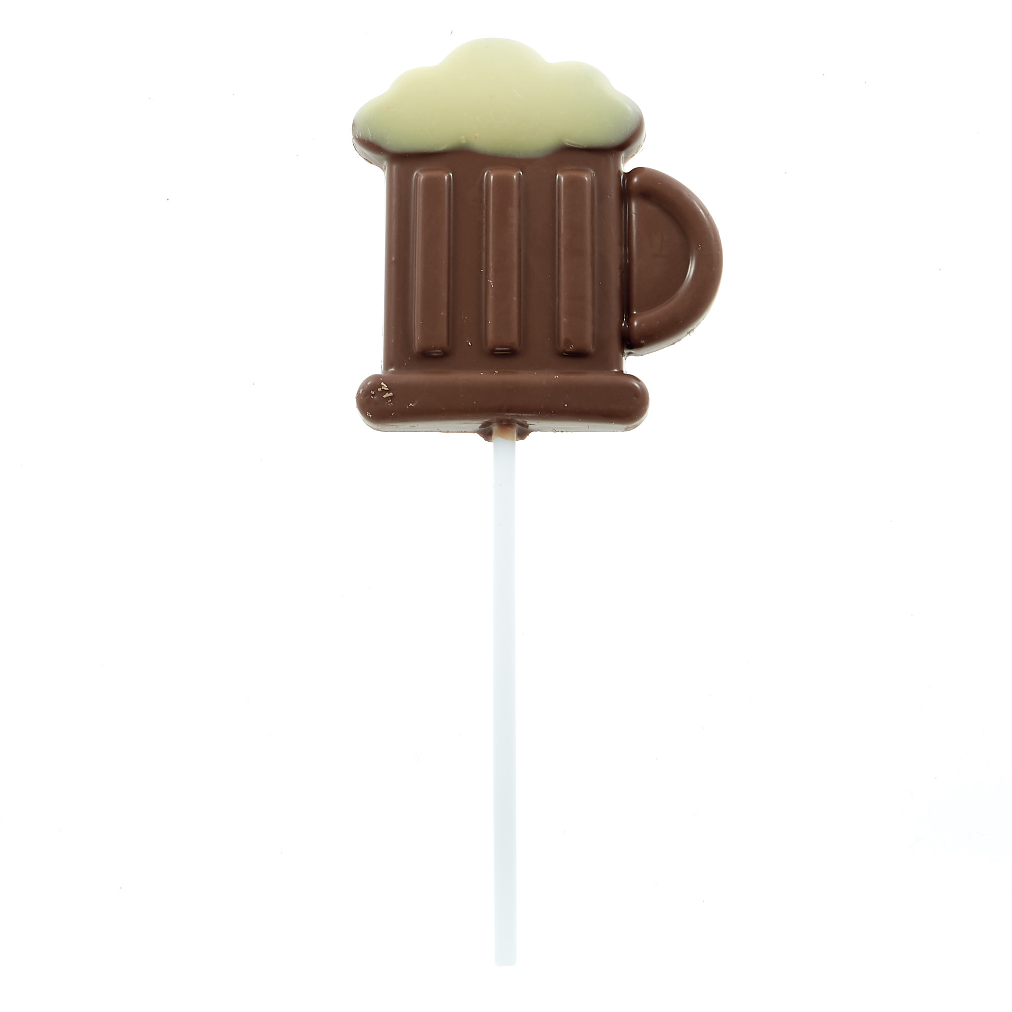 Milk Chocolate Beer-Shaped Lollipop 