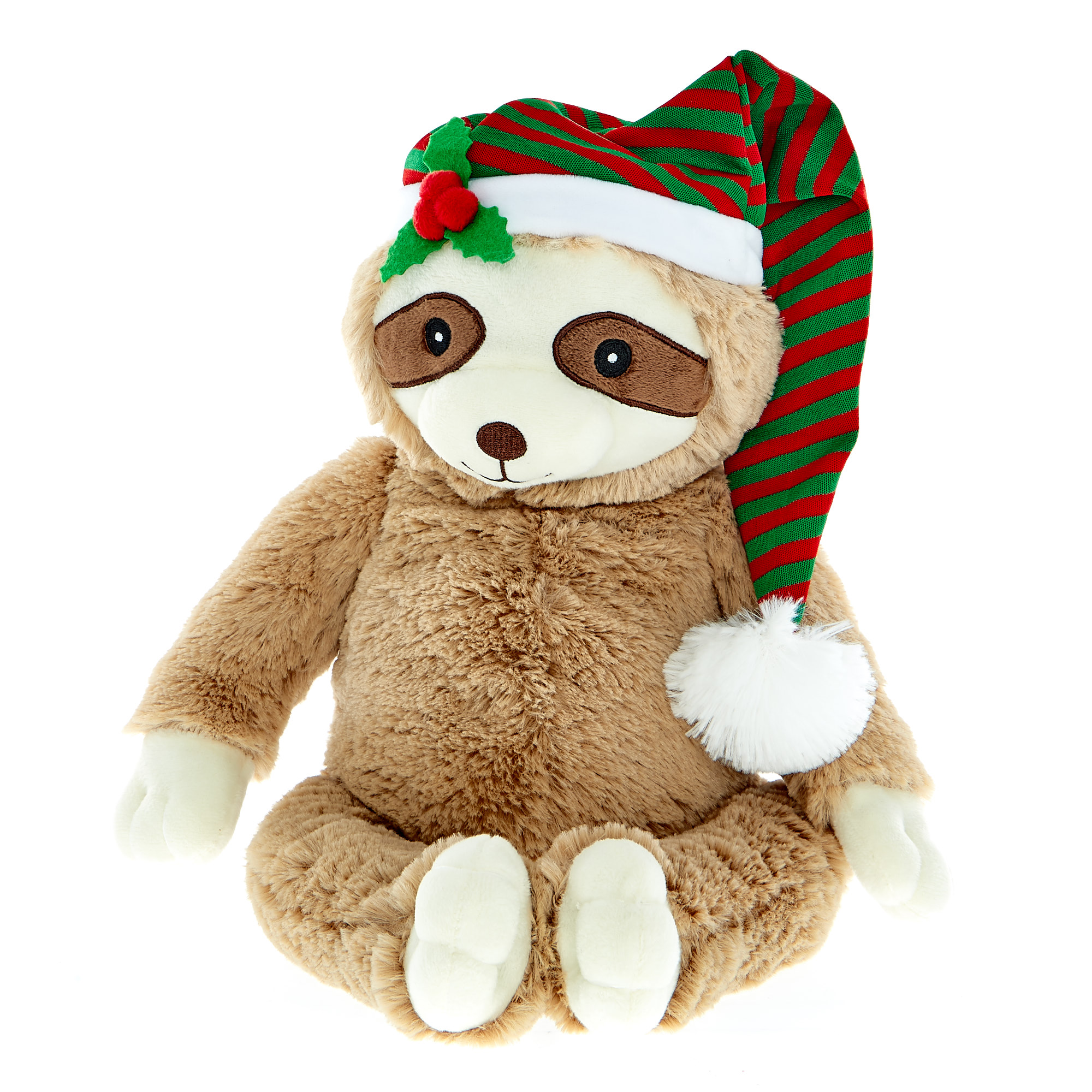 Christmas Sloth Soft Toy