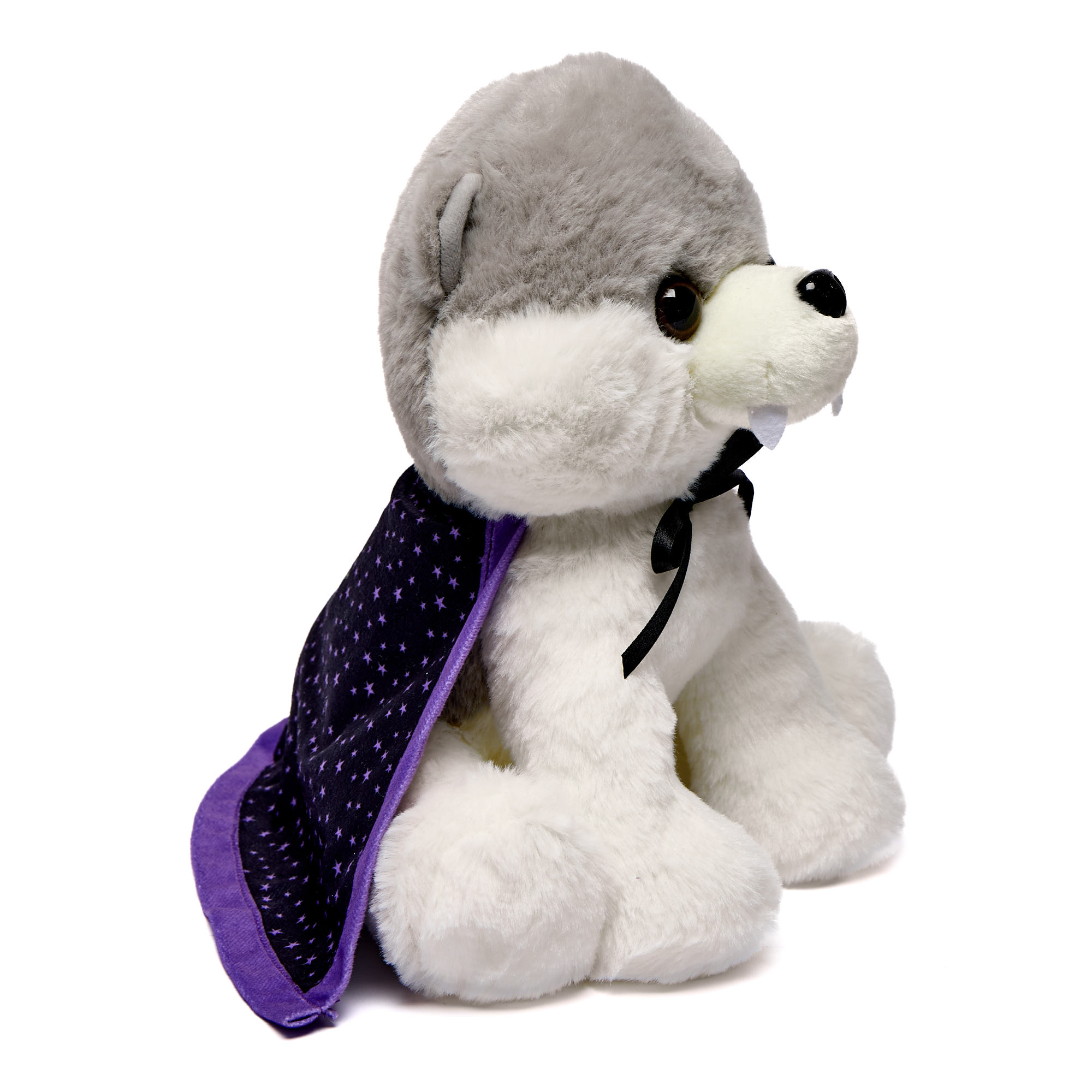 Vampire Husky Dog Soft Toy 