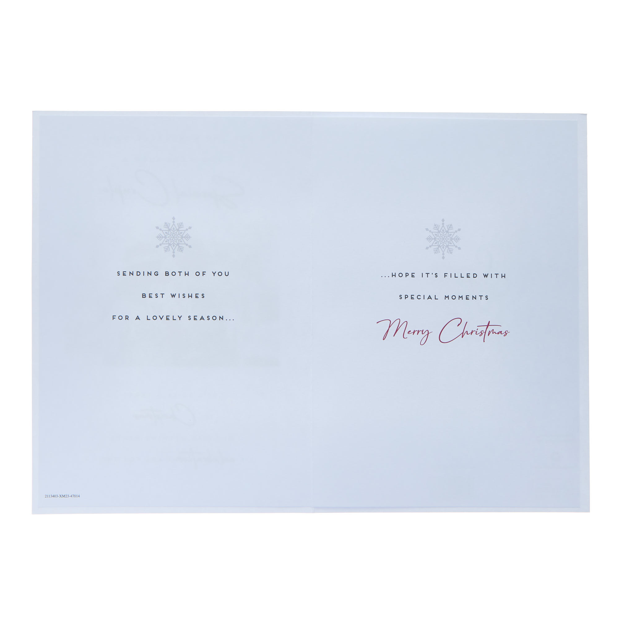 Two Wonderful Women Black & White Photo Christmas Card