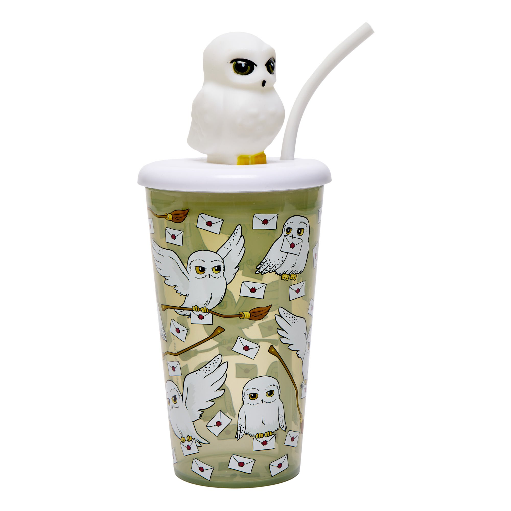 Harry Potter Hedwig Tumbler & Straw