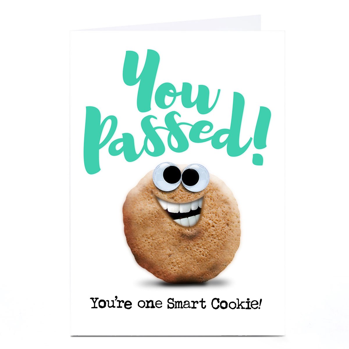 Personalised PG Quips Well Done Card - One Smart Cookie!