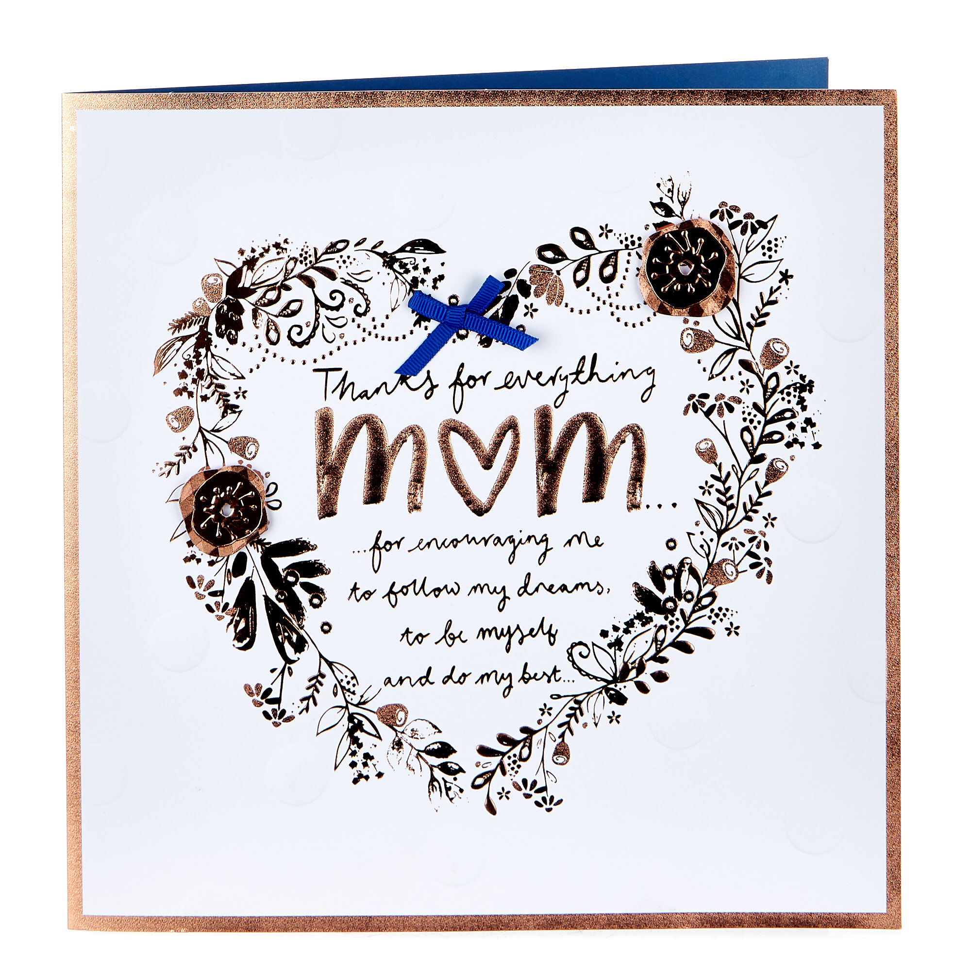 Boxed Mother's Day Card - Thanks For Everything Mum