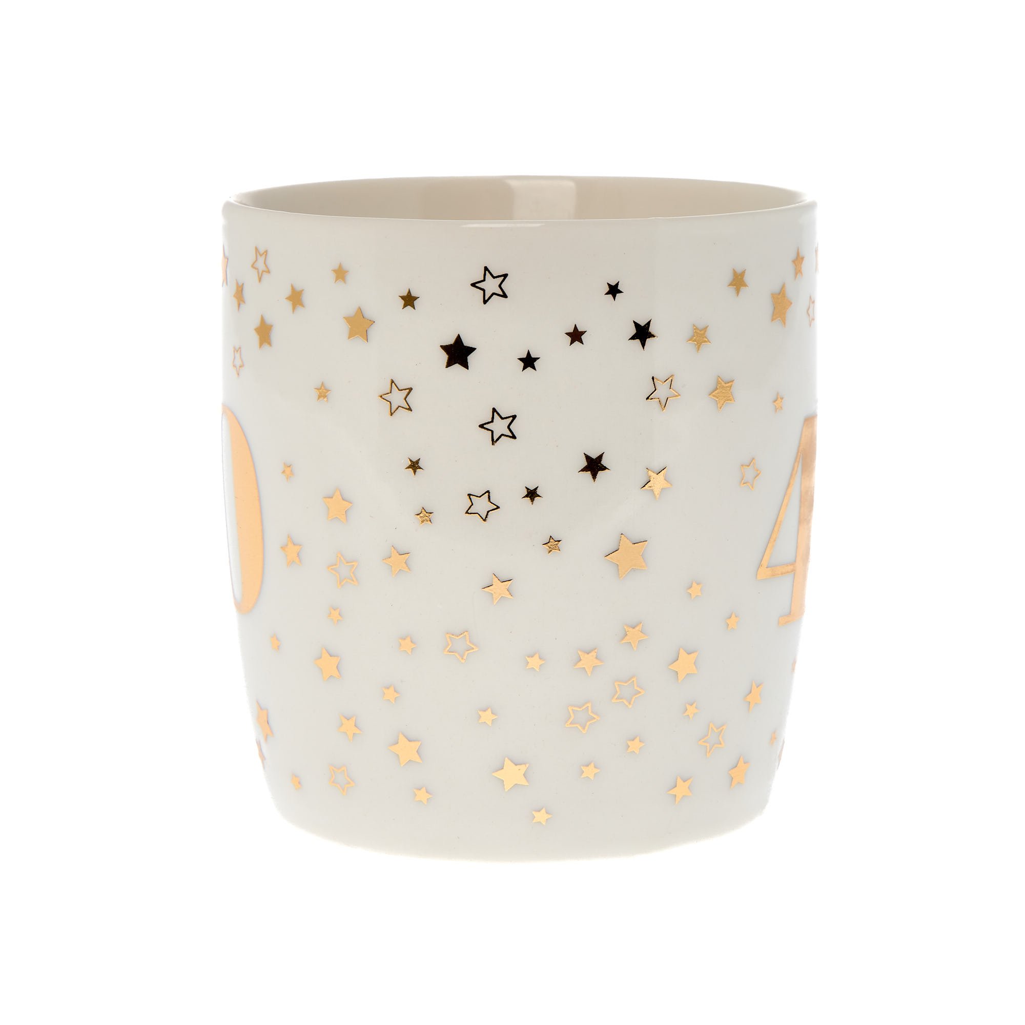 Blue & Gold 40th Birthday Mug In A Box