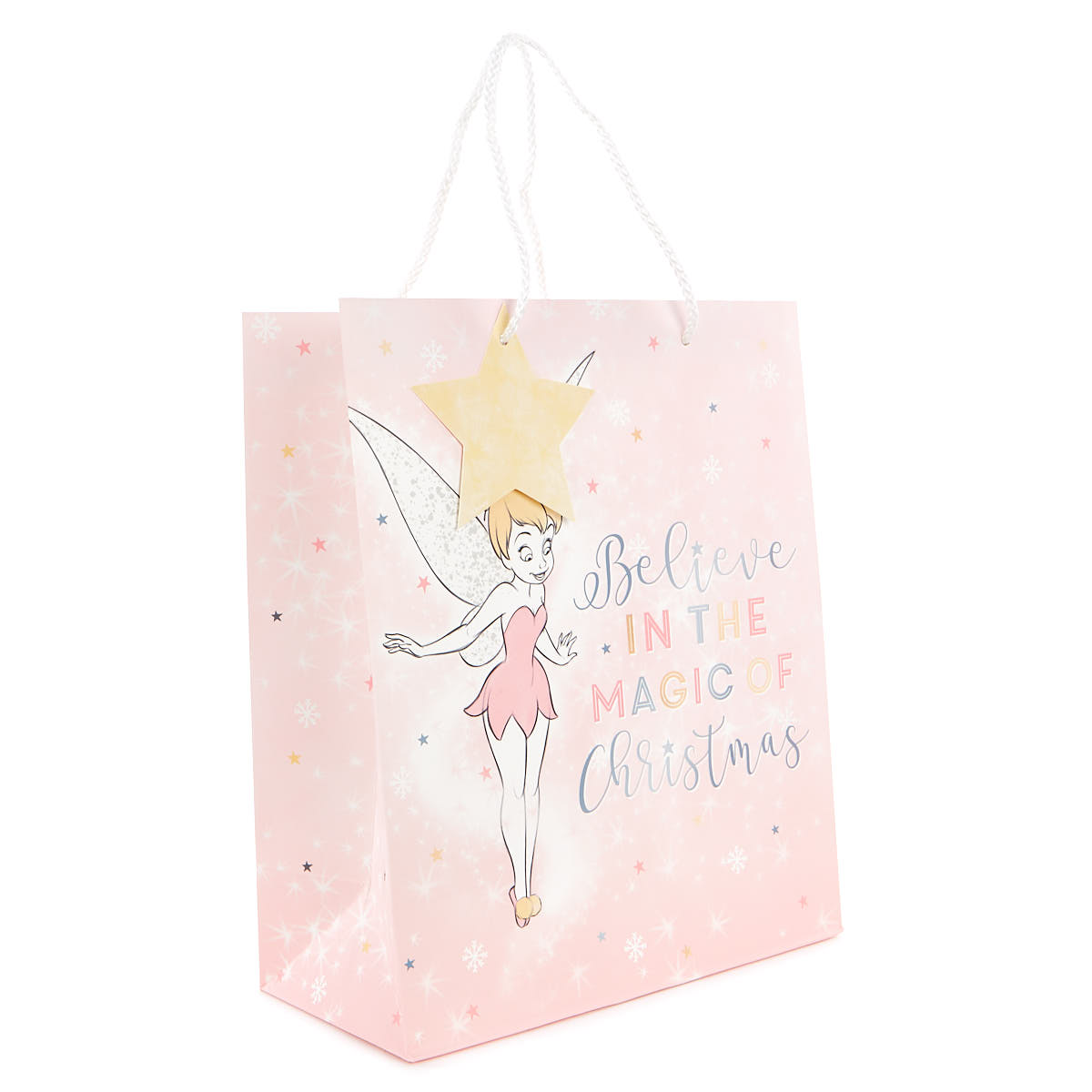 Medium Tinkerbell Christmas Gift Bag