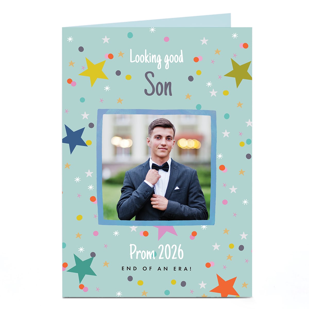 Photo Prom Card - End of an Era Stars, Son