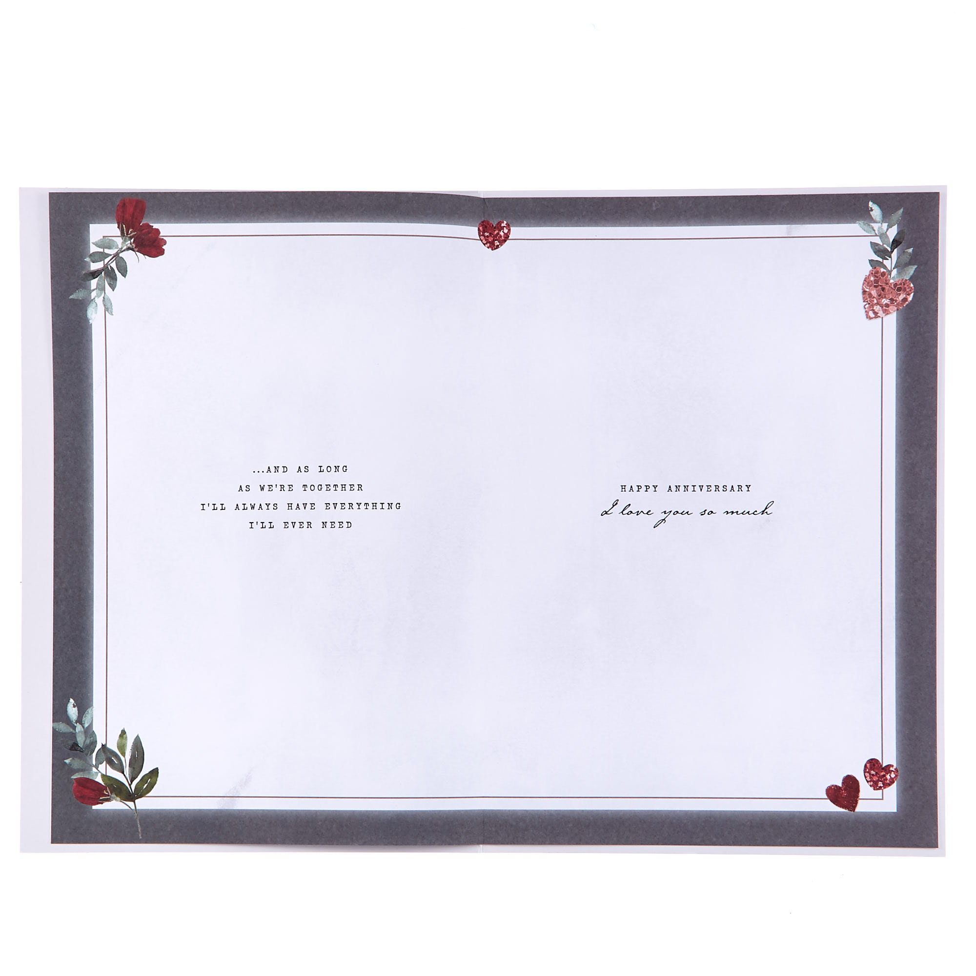 Anniversary Card - Special Husband Here's To Us