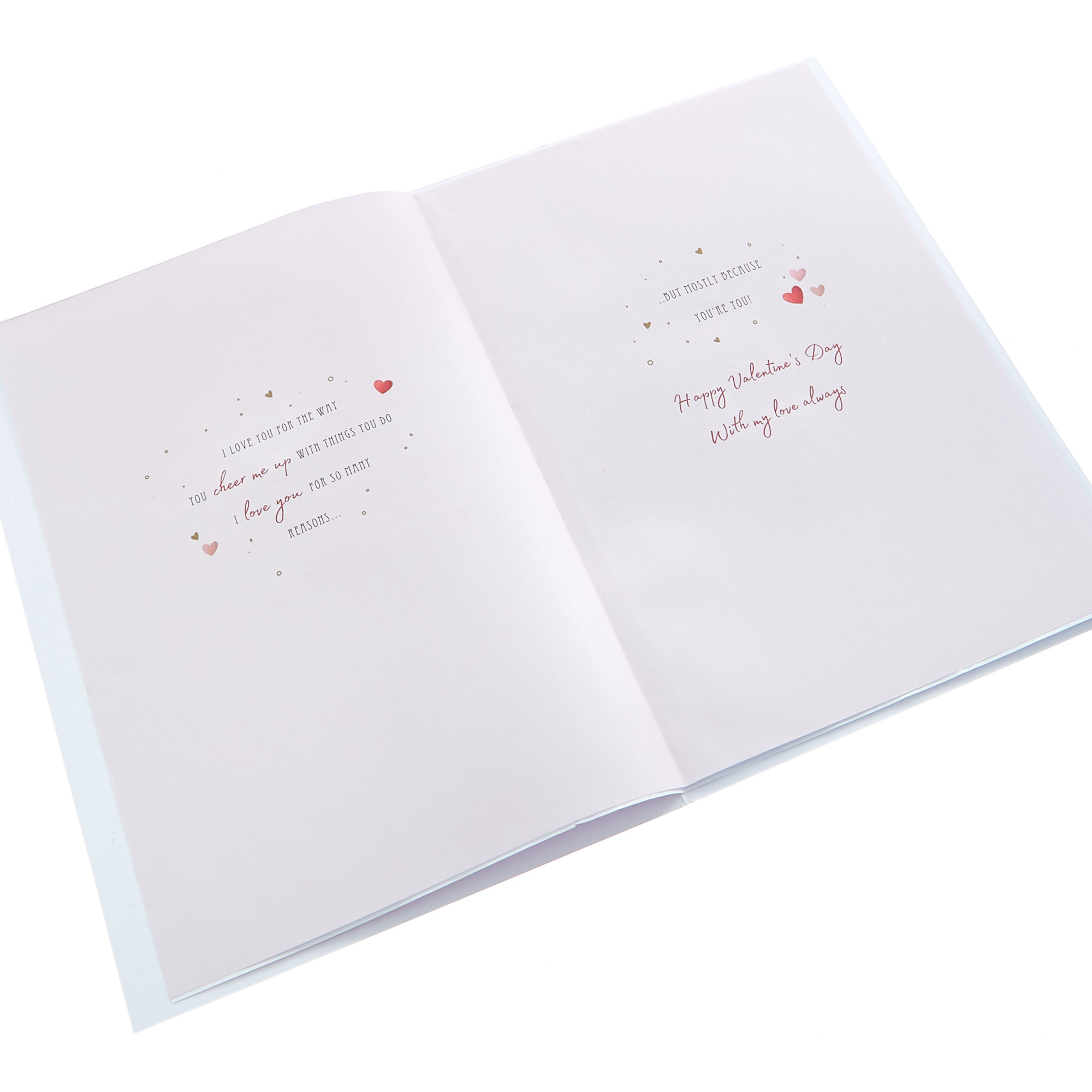 Valentine's Day Card - Here's To The One I Love 