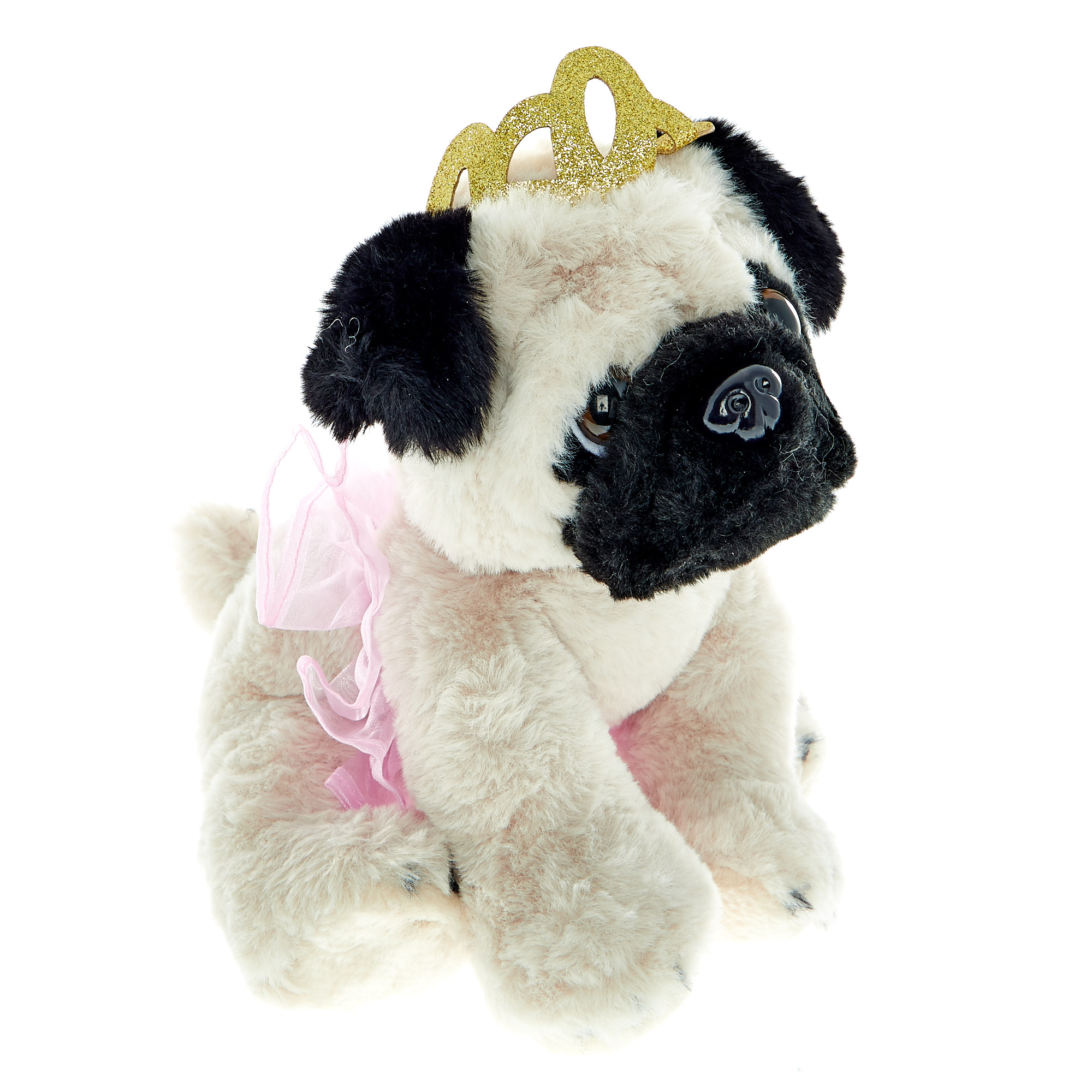 Princess Pug Soft Toy