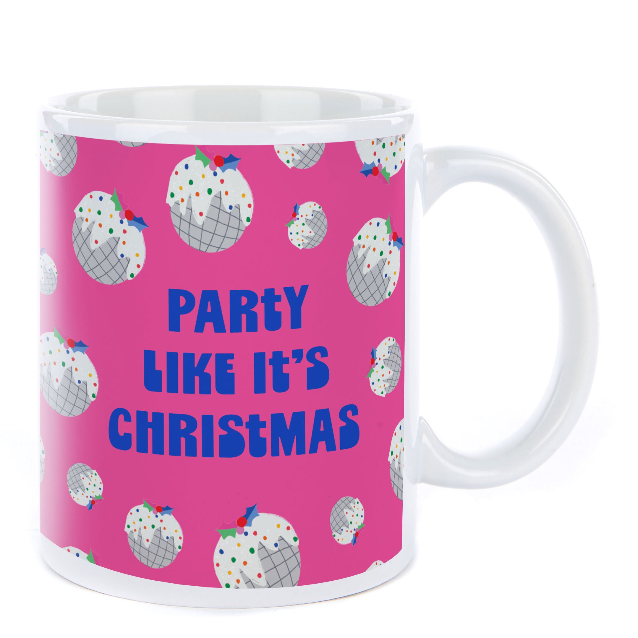 Personalised Christmas Mug - Party Like It's Christmas