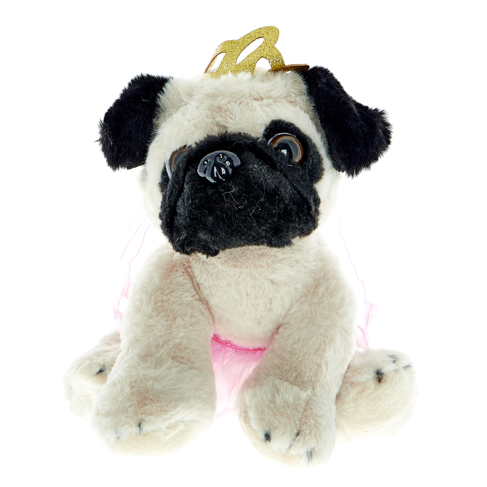 Princess Pug Soft Toy