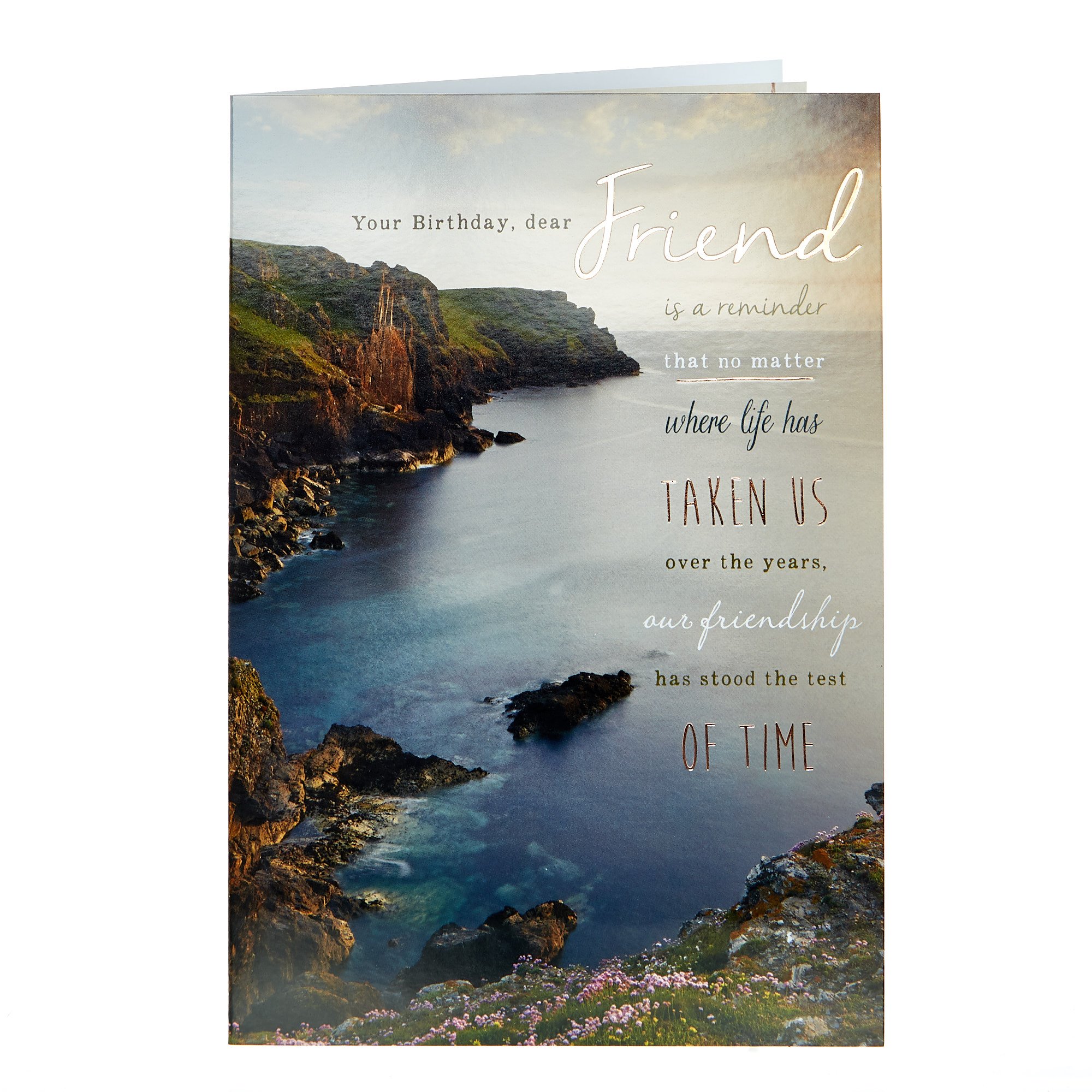 Birthday Card - Dear Friend No Matter Where...