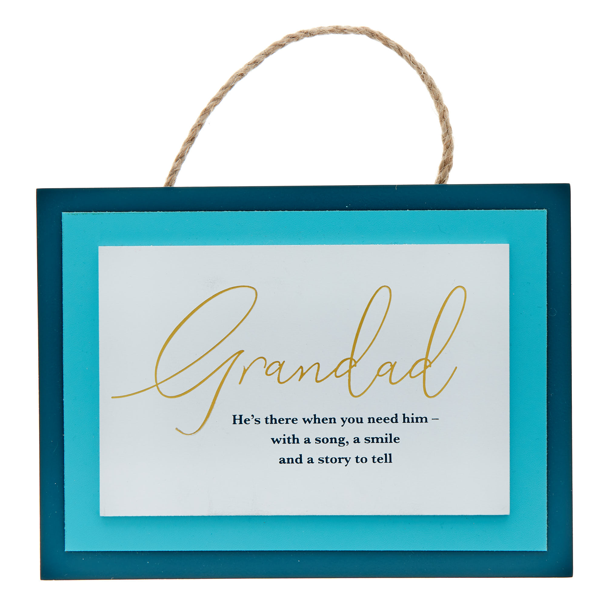 Sentimental Grandad Quote Hanging Plaque 