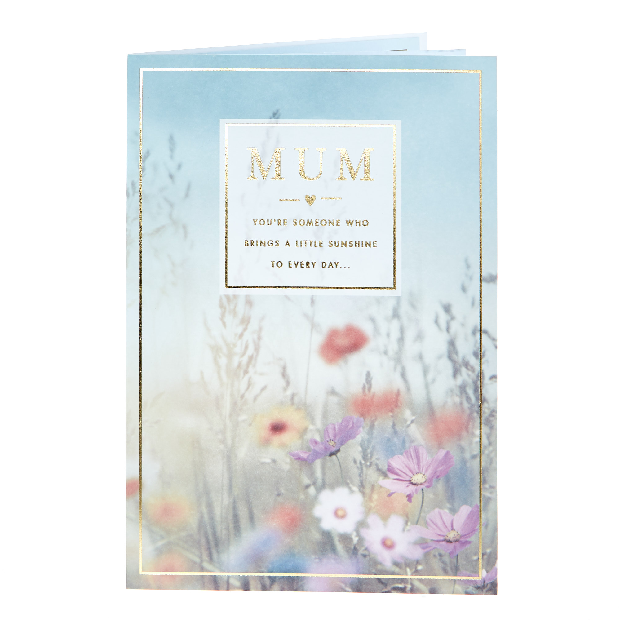 Birthday Card - Mum Who Brings A Little Sunshine