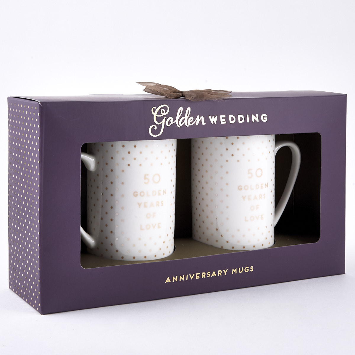 Golden Wedding 50th Anniversary Mugs