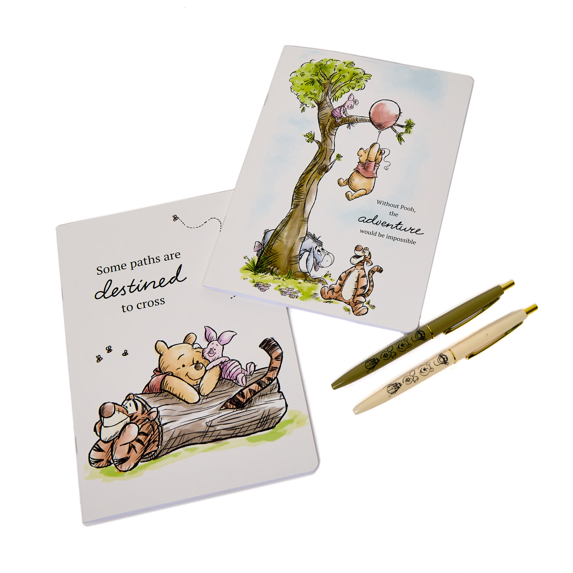 Disney Winnie The Pooh Exercise Books & Pen Set