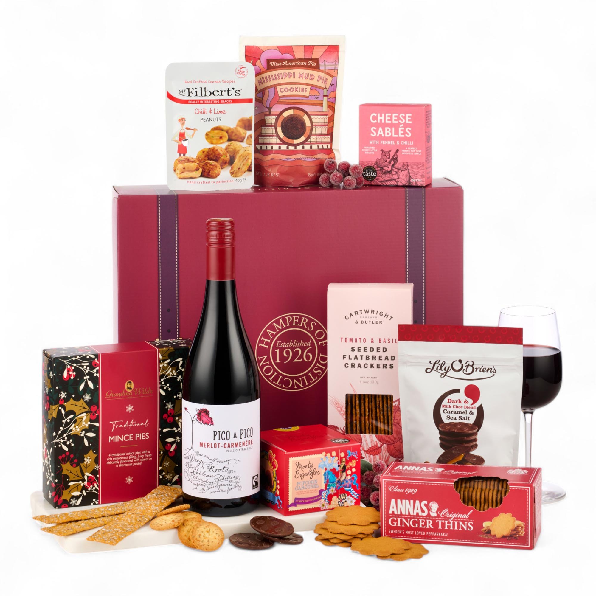 The Redsleeves Red Wine Hamper
