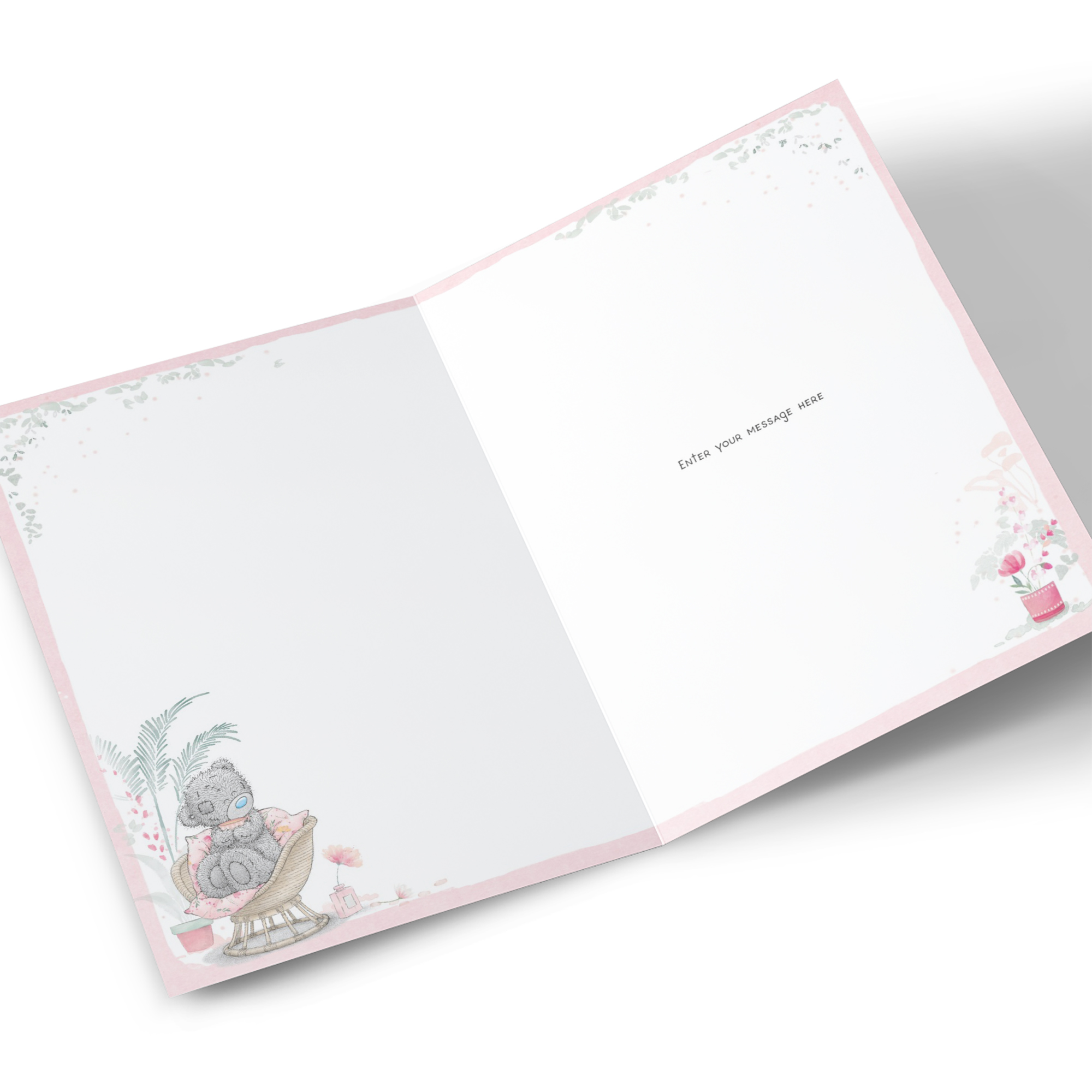 Personalised Tatty Teddy Mother's Day Card - Mam from your Daughter